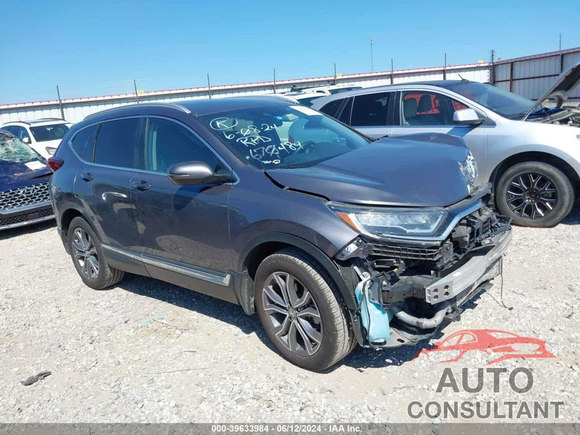 HONDA CR-V 2021 - 2HKRW2H92MH670484