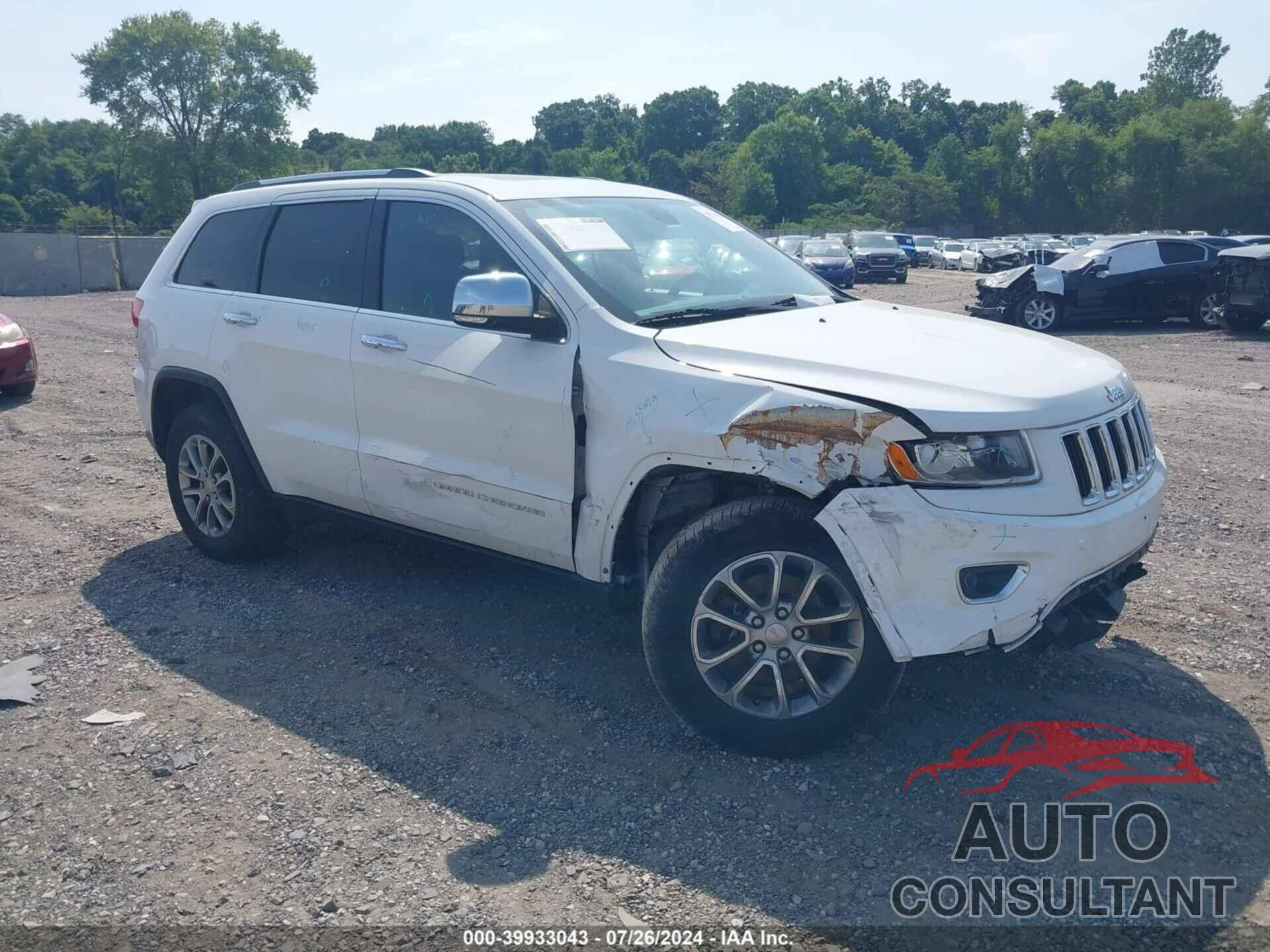 JEEP GRAND CHEROKEE 2016 - 1C4RJFBG5GC496889