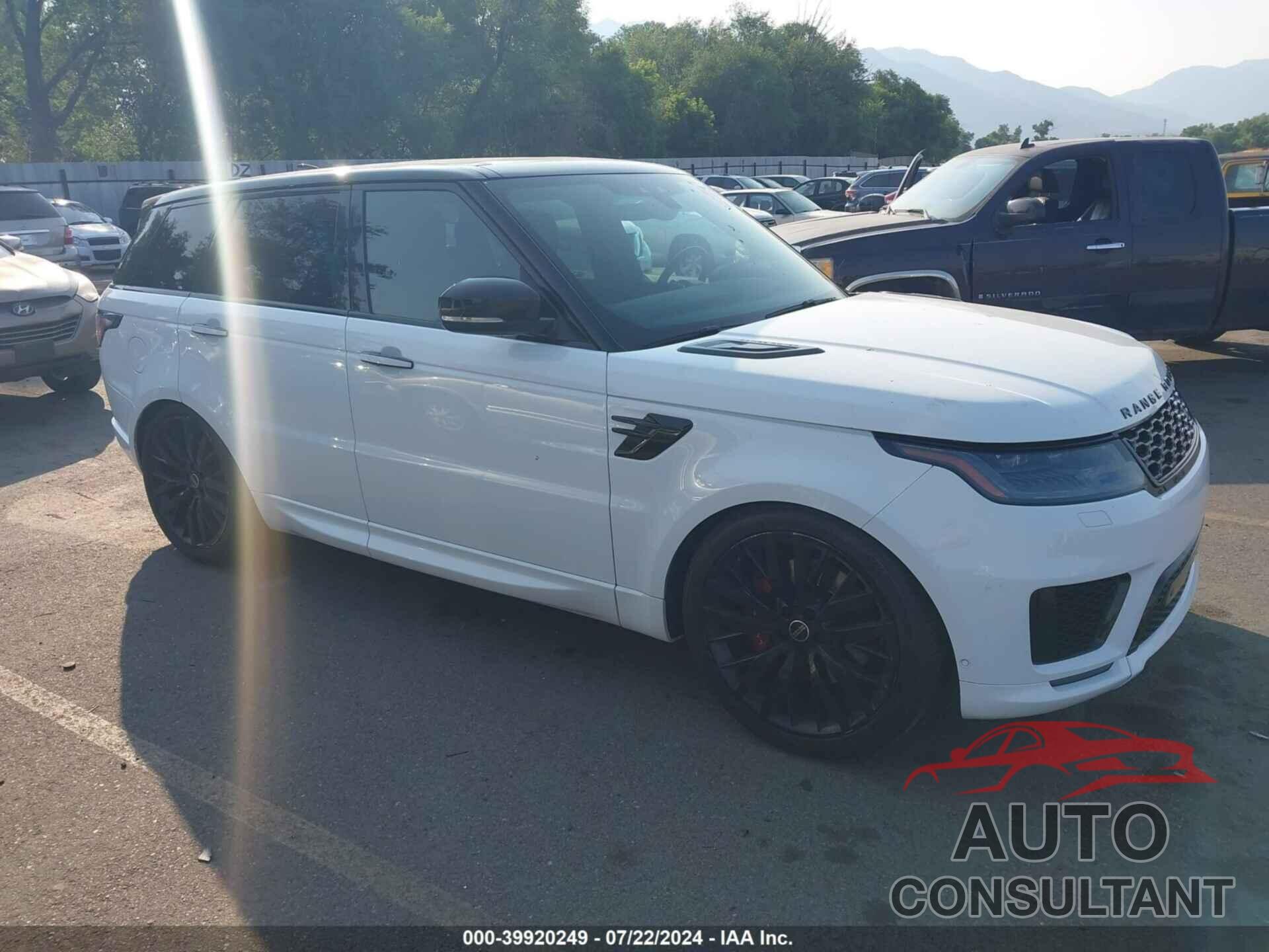 LAND ROVER RANGE ROVER SPORT 2018 - SALWV2SV9JA189963