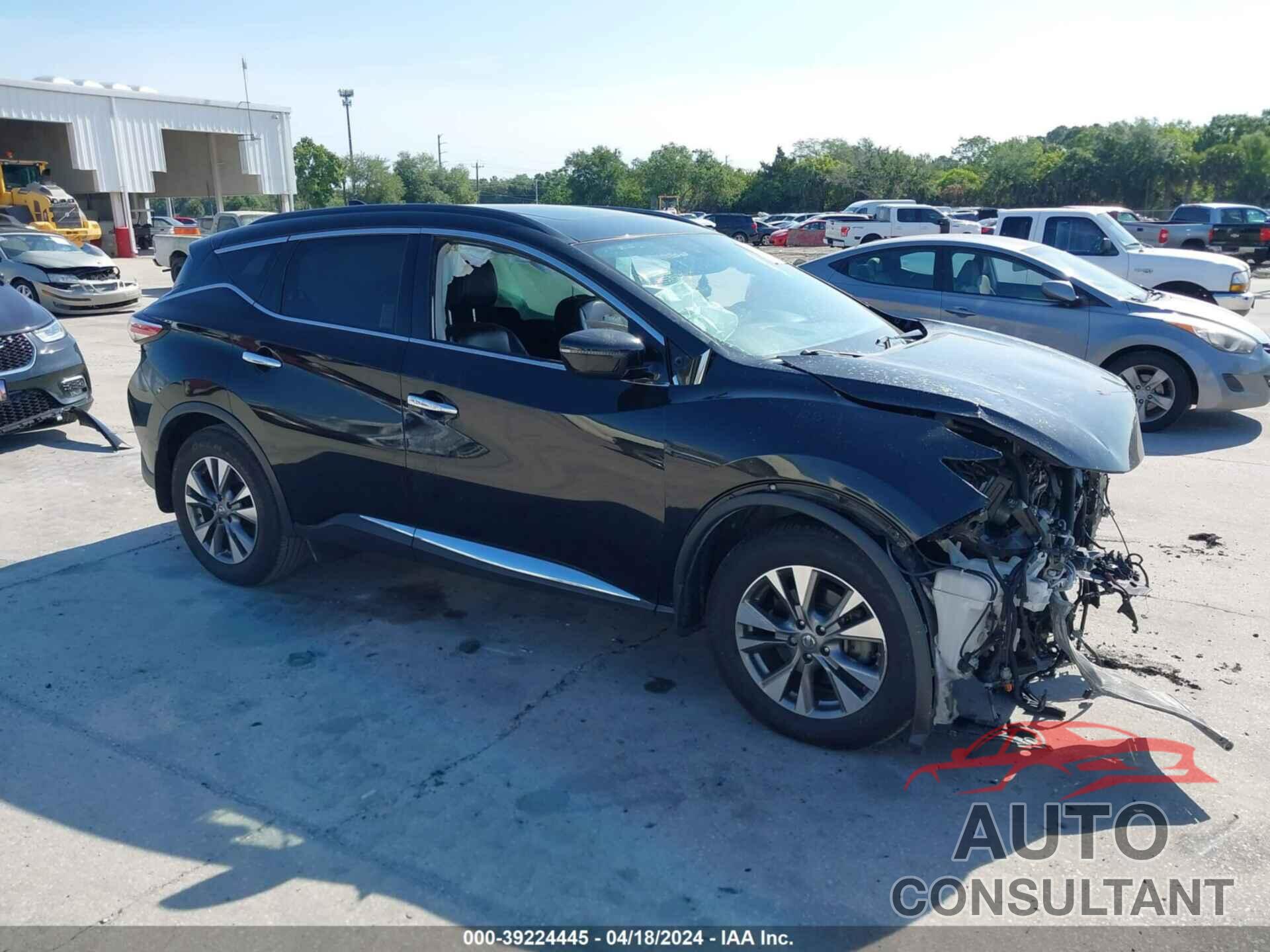 NISSAN MURANO 2016 - 5N1AZ2MG7GN160981