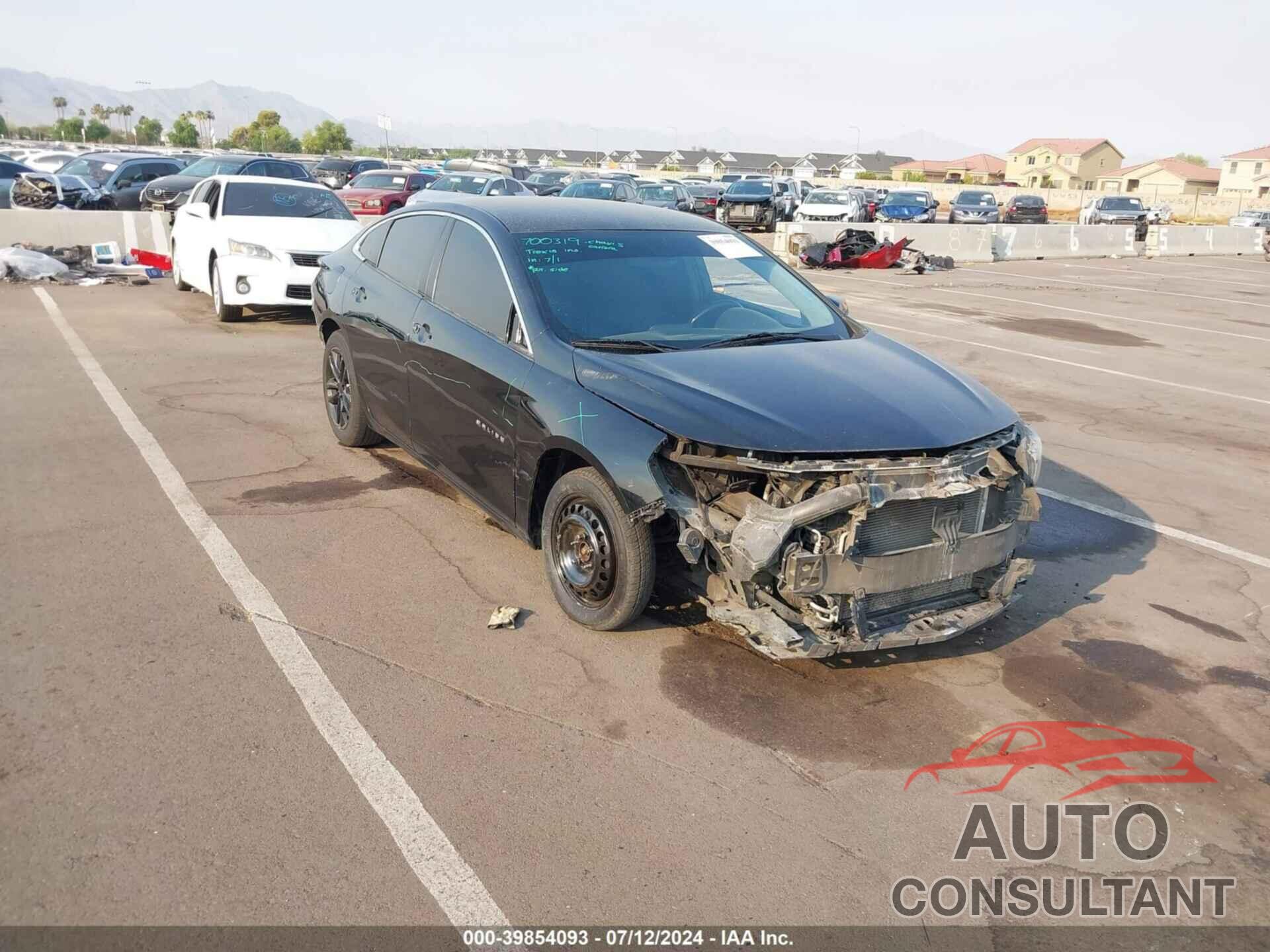 CHEVROLET MALIBU 2017 - 1G1ZE5ST5HF208941