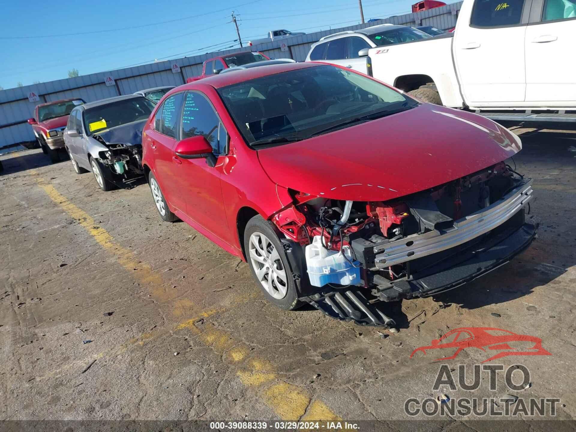 TOYOTA COROLLA 2020 - 5YFEPRAE6LP110528