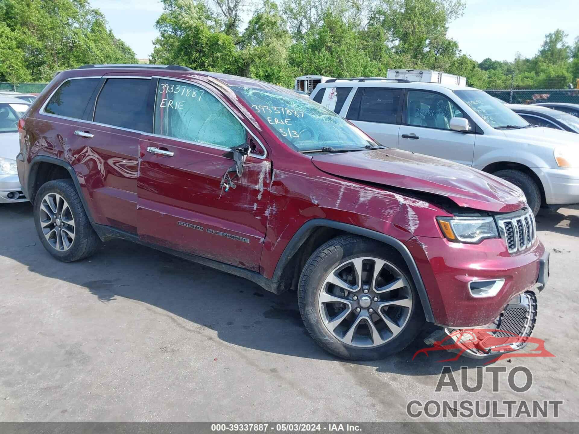 JEEP GRAND CHEROKEE 2018 - 1C4RJFBG7JC298550