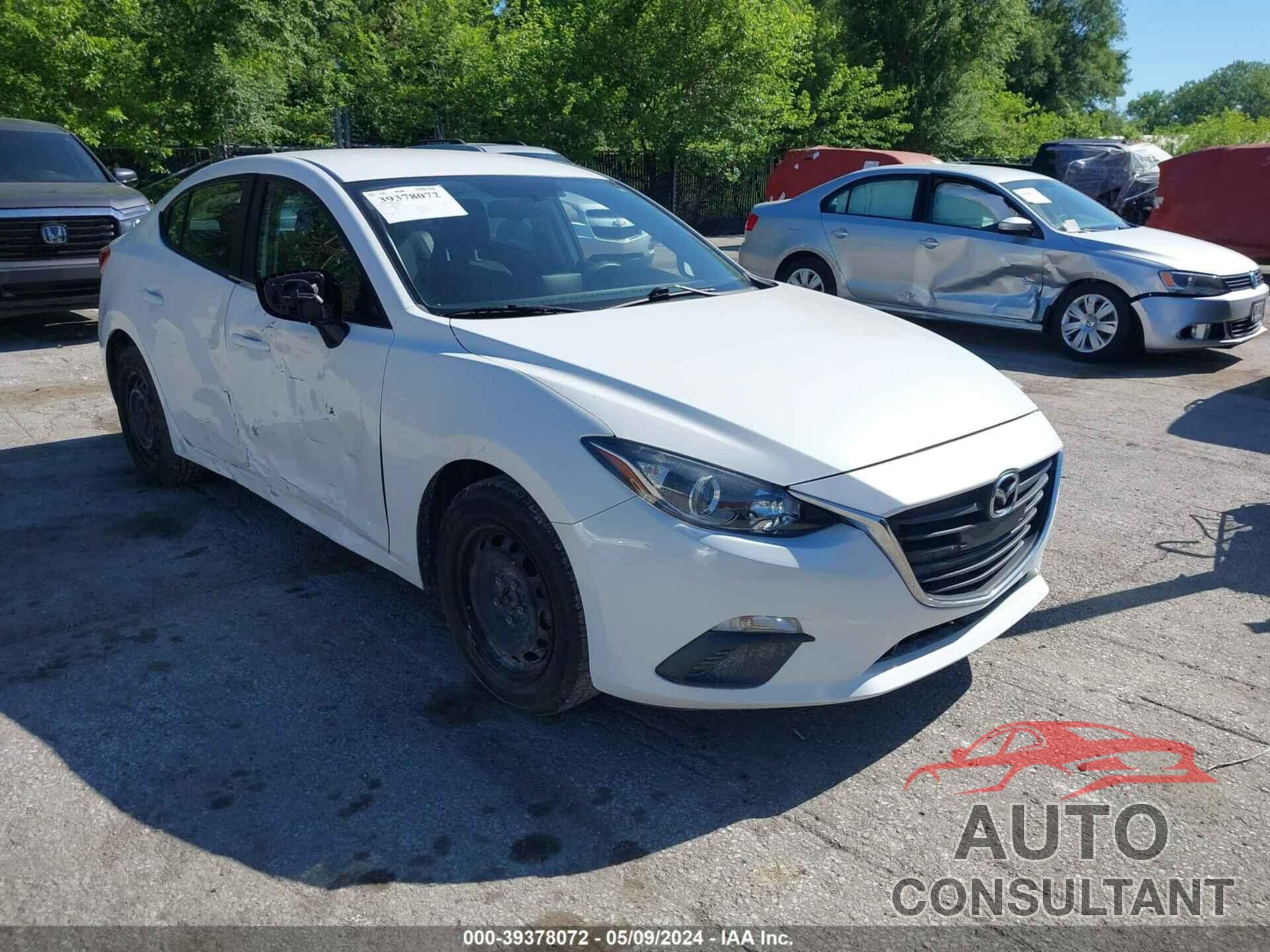 MAZDA 3 2016 - 3MZBM1T74GM302942