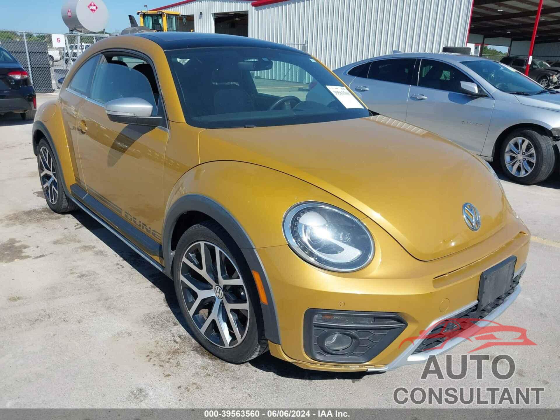 VOLKSWAGEN BEETLE 2017 - 3VWS17AT9HM615840