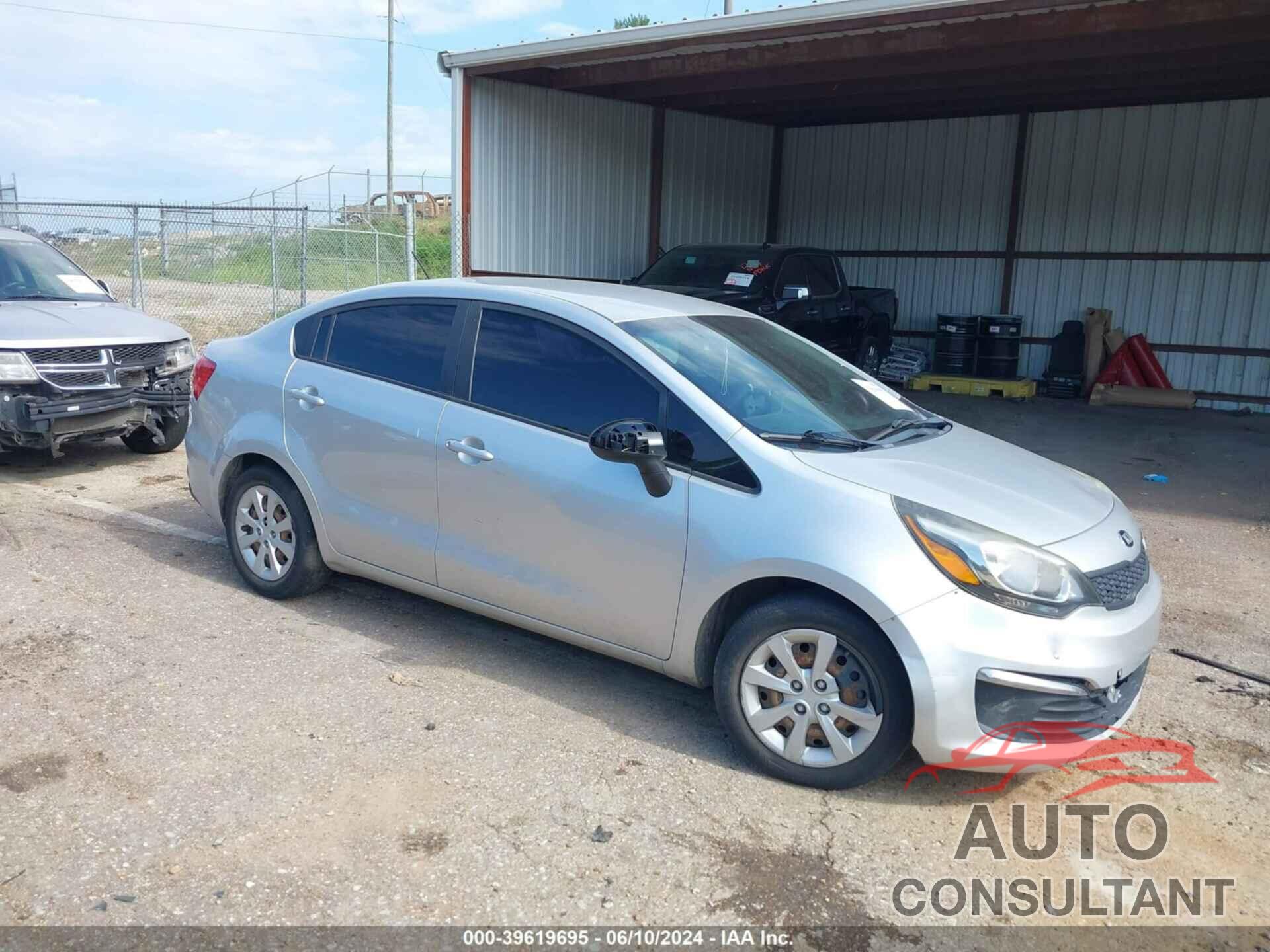 KIA RIO 2016 - KNADM4A33G6676890