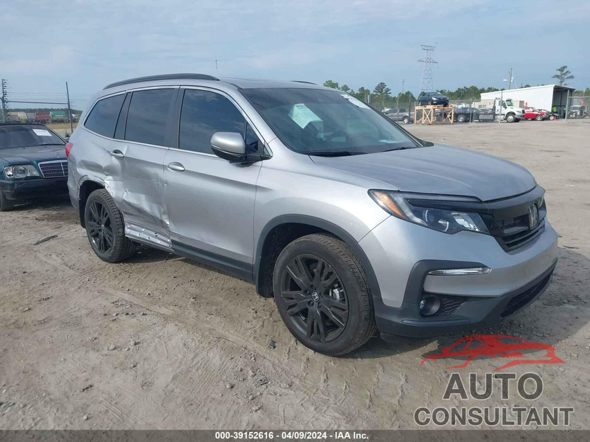 HONDA PILOT 2022 - 5FNYF5H21NB021940