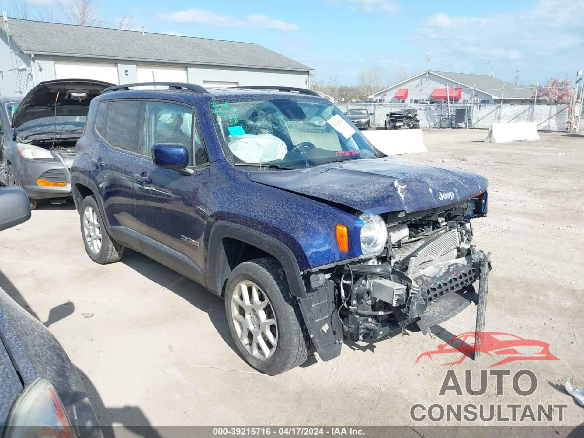 JEEP RENEGADE 2019 - ZACNJBBB7KPJ80200