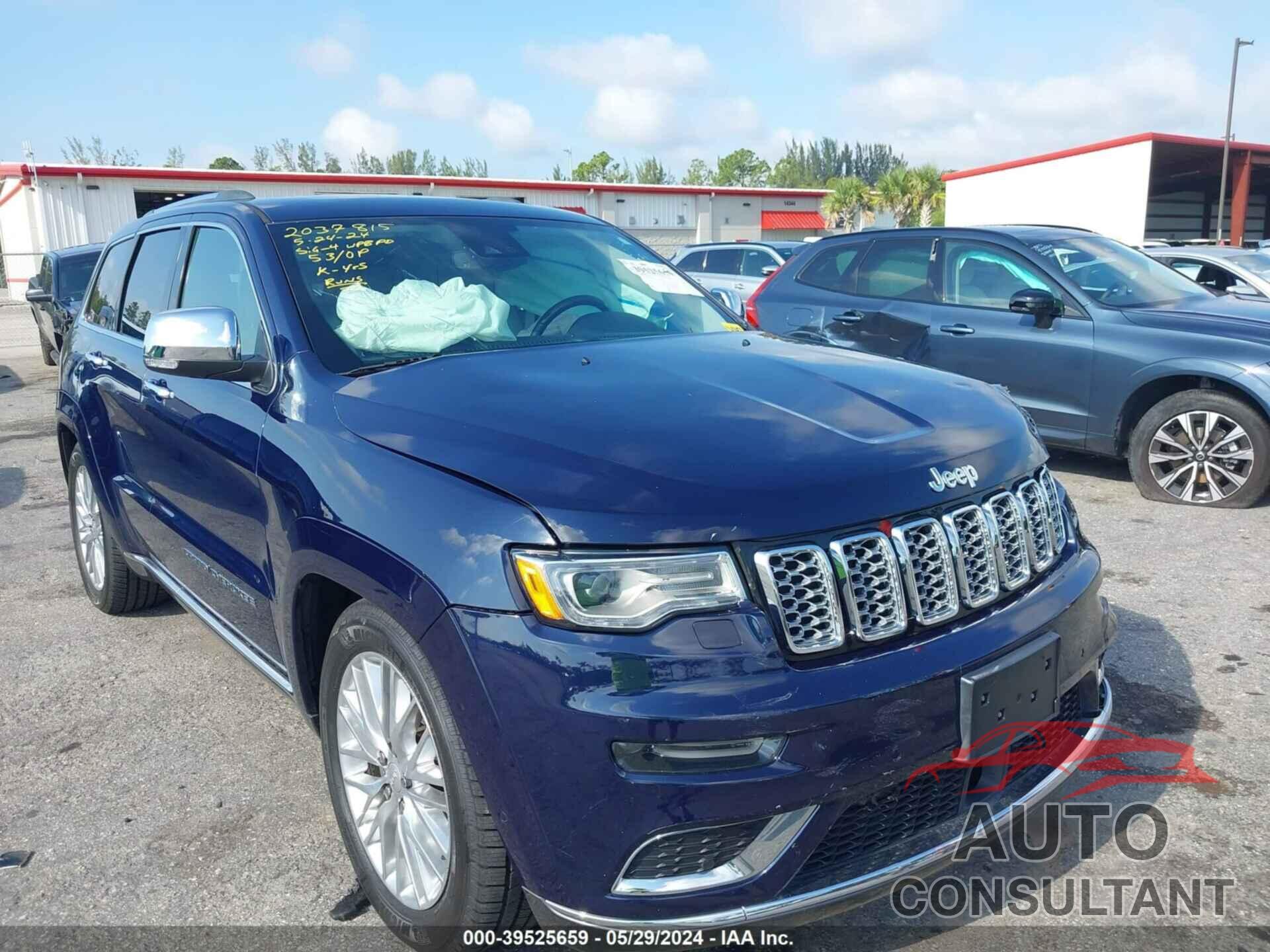 JEEP GRAND CHEROKEE 2018 - 1C4RJFJG0JC390889
