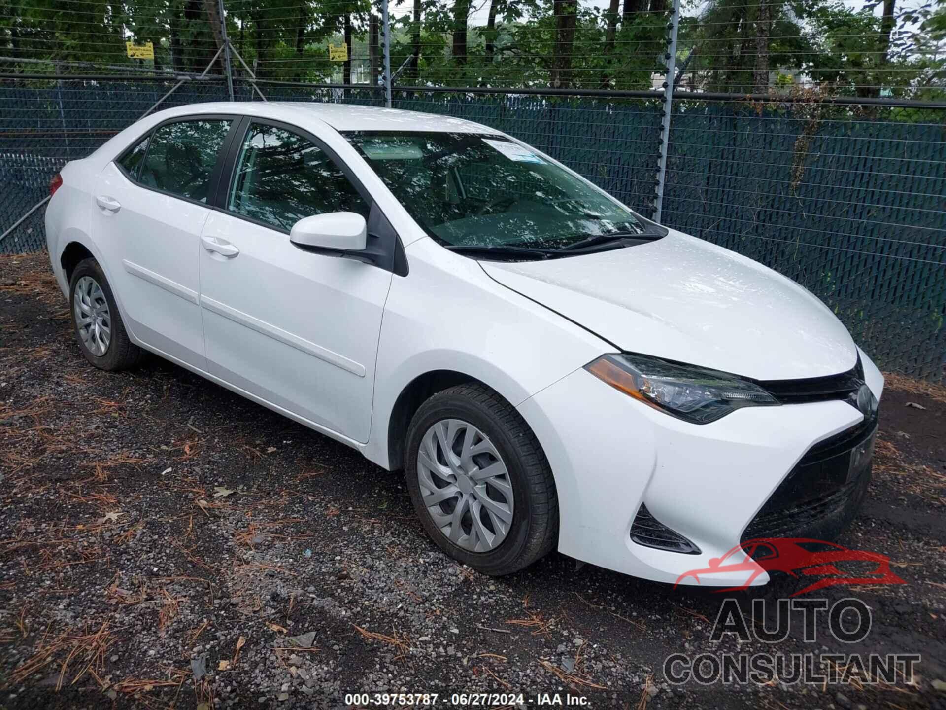 TOYOTA COROLLA 2017 - 2T1BURHEXHC762495