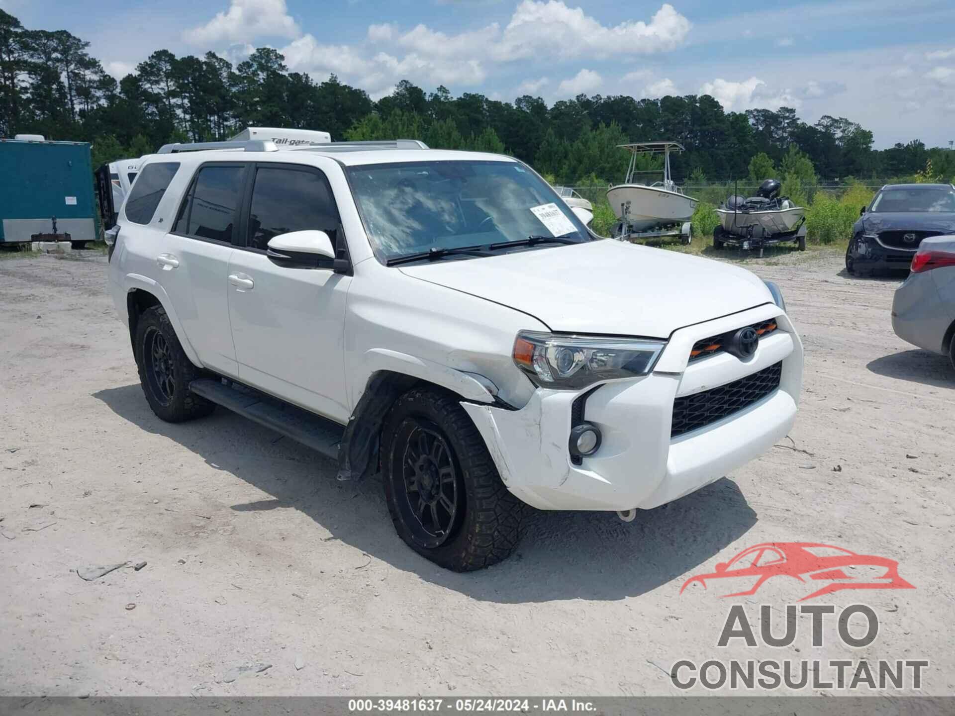 TOYOTA 4RUNNER 2017 - JTEBU5JR0H5449406