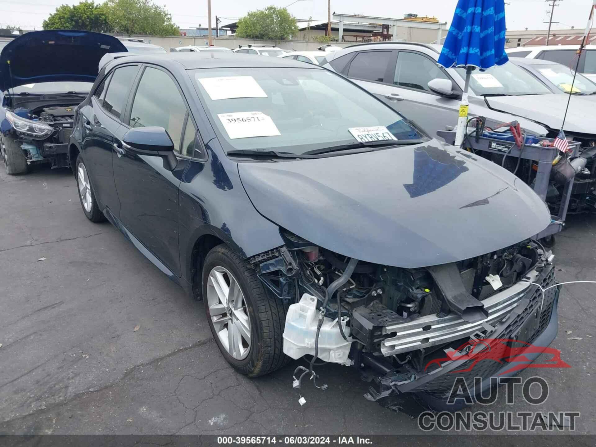 TOYOTA COROLLA 2022 - JTND4MBE5N3153481