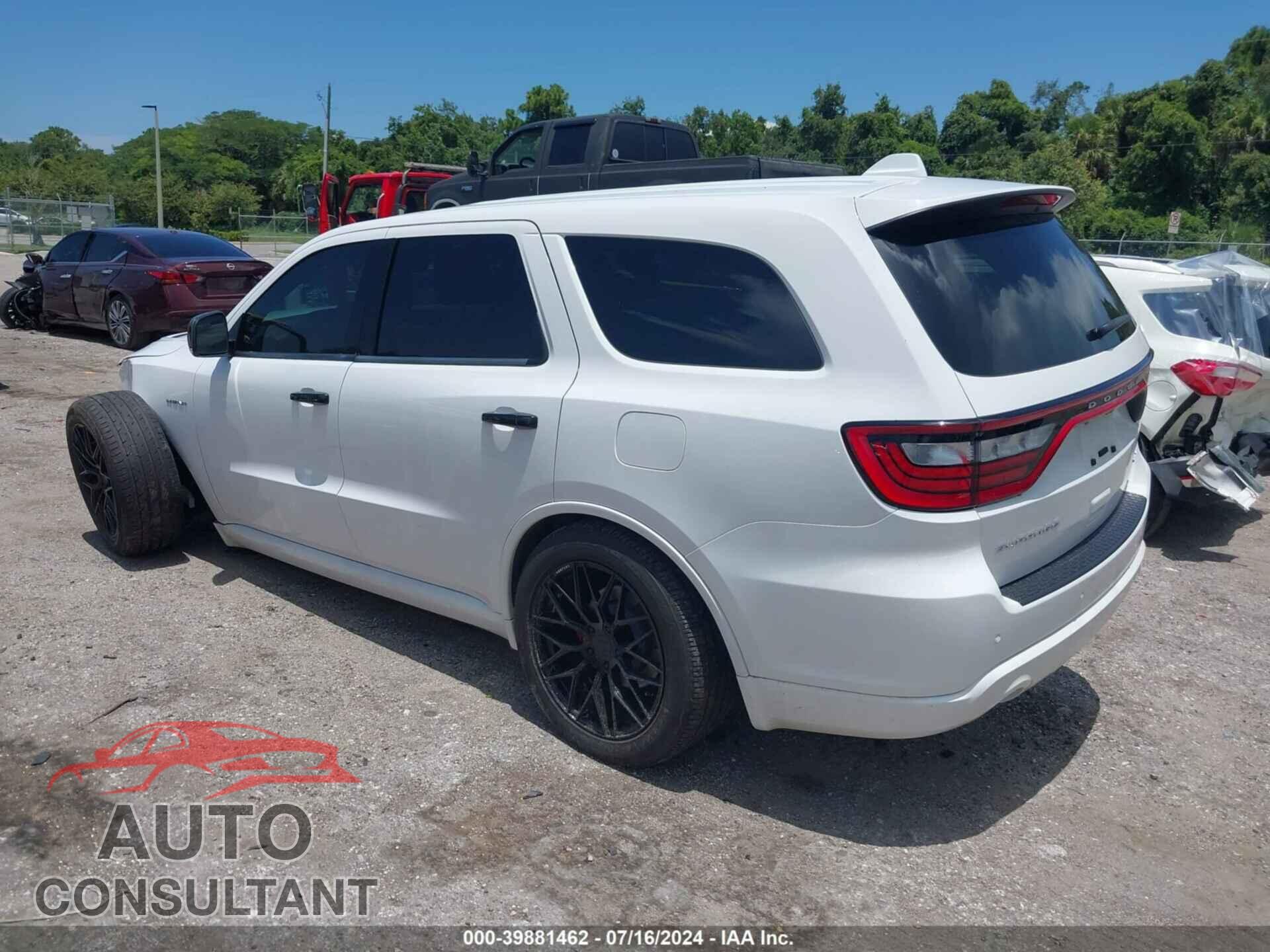 DODGE DURANGO 2022 - 1C4SDHCT3NC192151