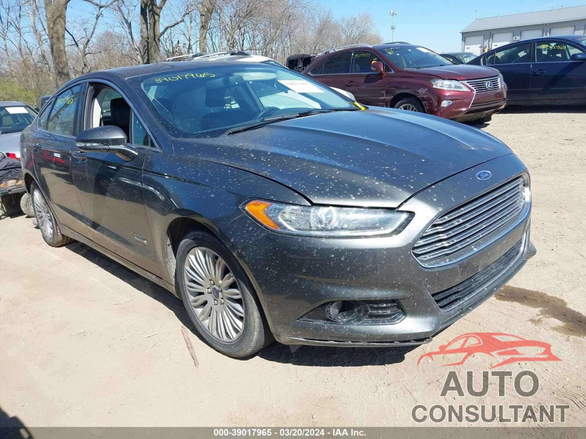 FORD FUSION ENERGI 2016 - 3FA6P0PU2GR286867