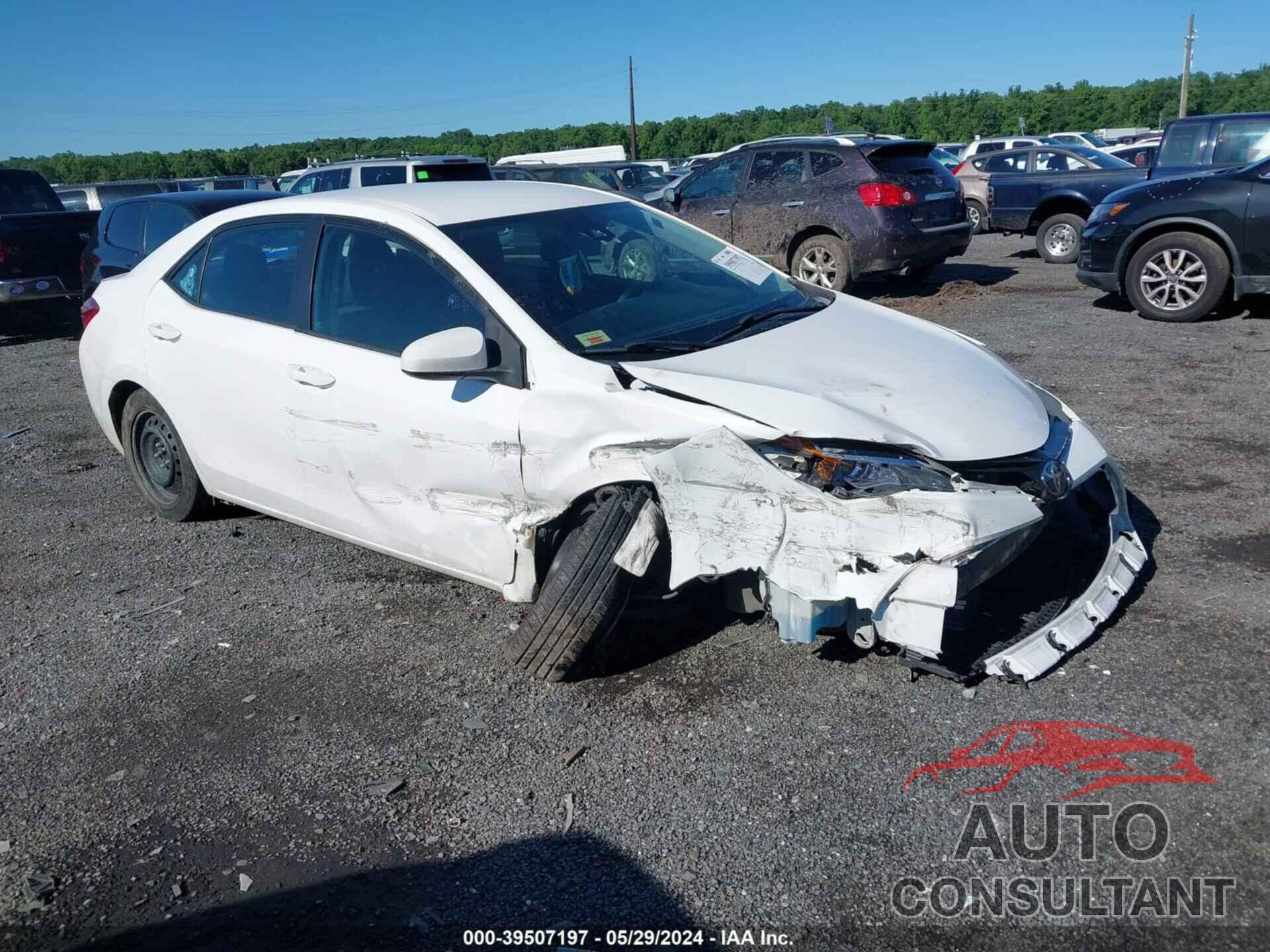 TOYOTA COROLLA 2018 - 2T1BURHE9JC066491