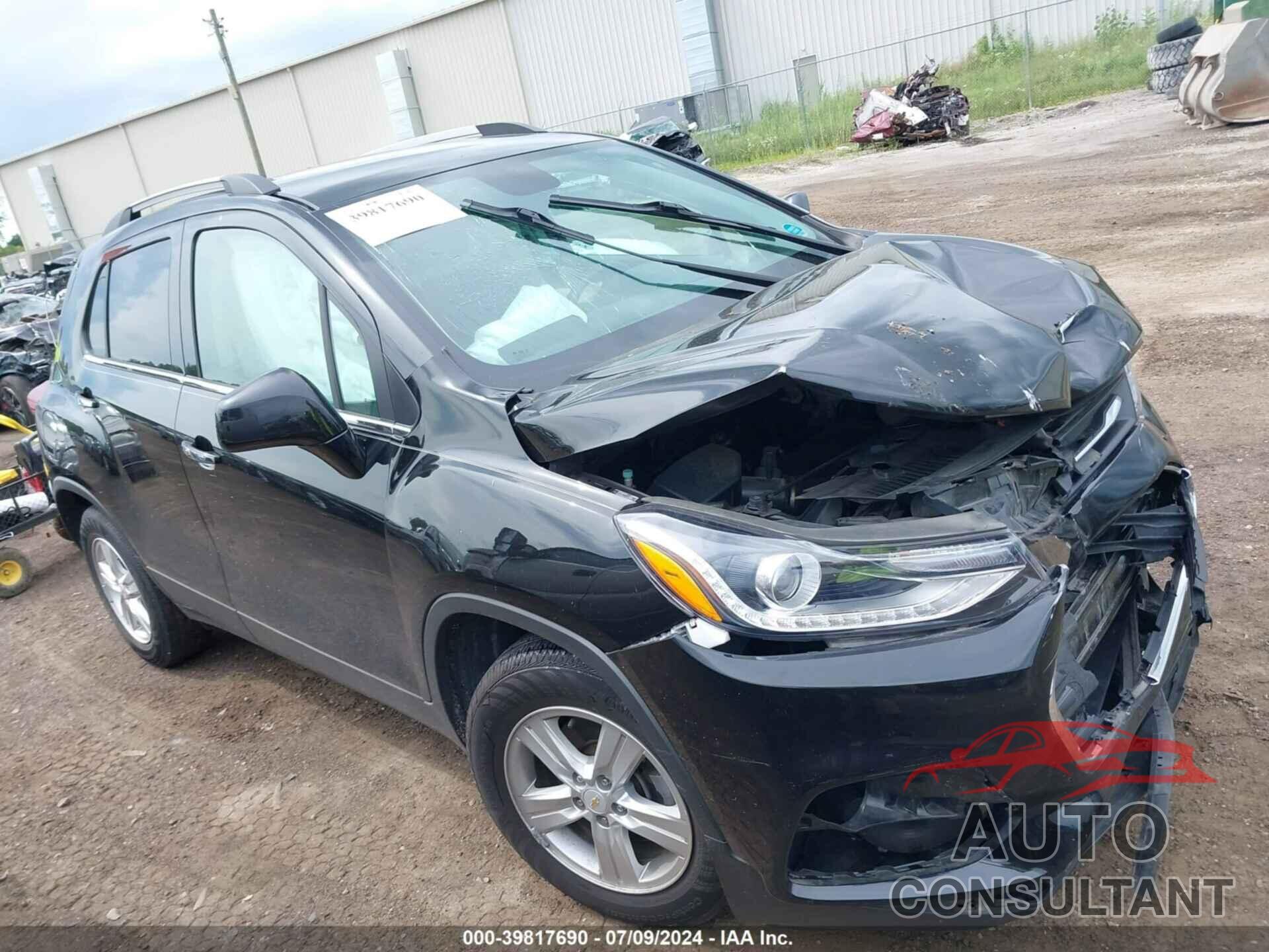 CHEVROLET TRAX 2019 - KL7CJLSB0KB910519