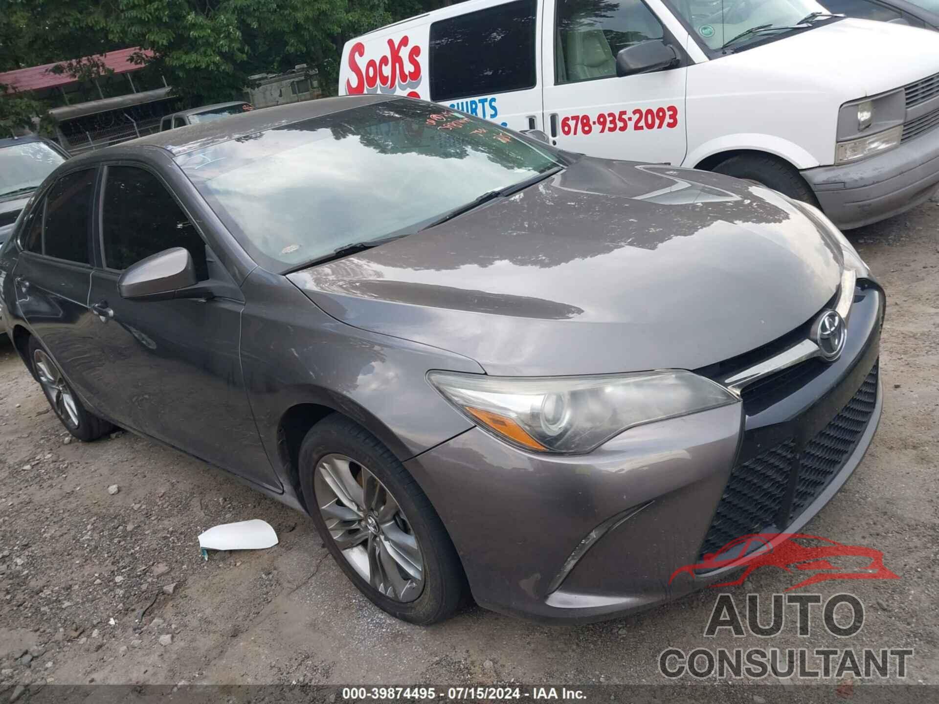 TOYOTA CAMRY 2017 - 4T1BF1FK7HU786529