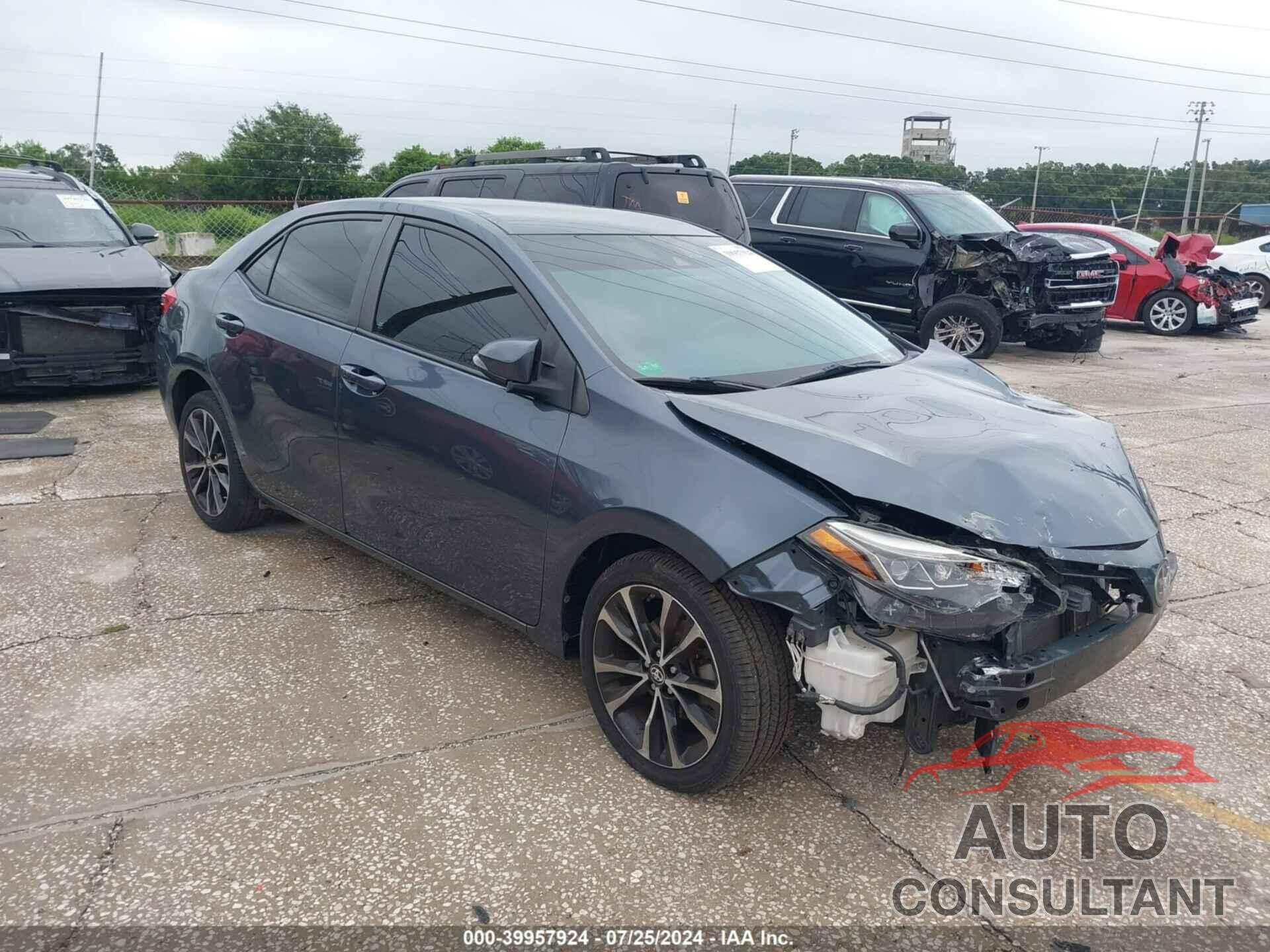 TOYOTA COROLLA 2018 - 2T1BURHE4JC967848