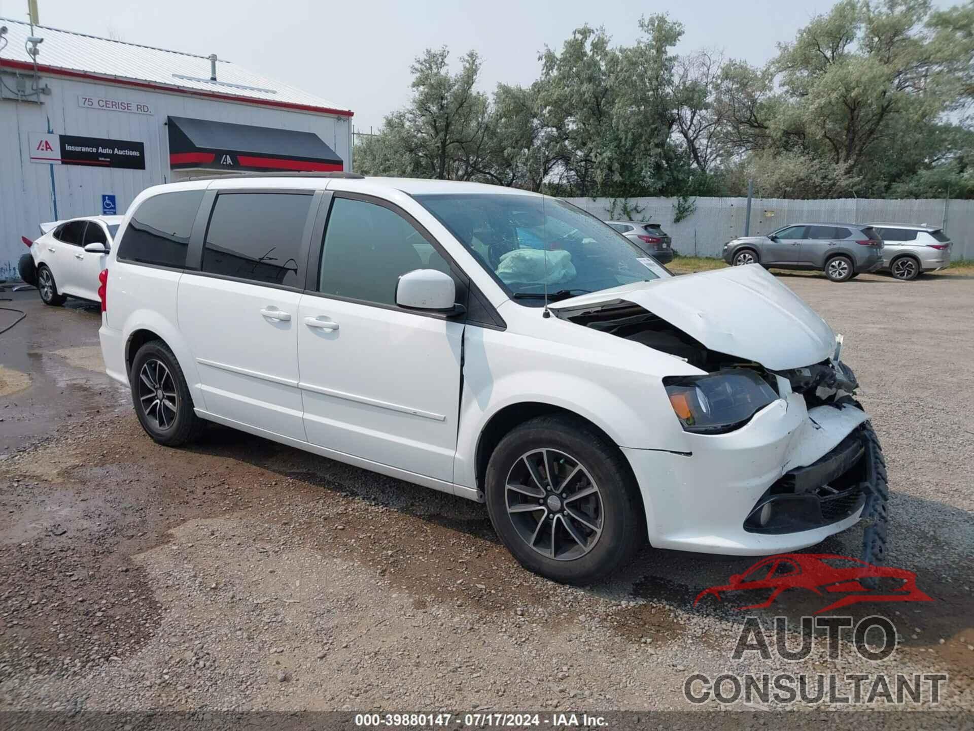 DODGE GRAND CARAVAN 2017 - 2C4RDGEG1HR813598