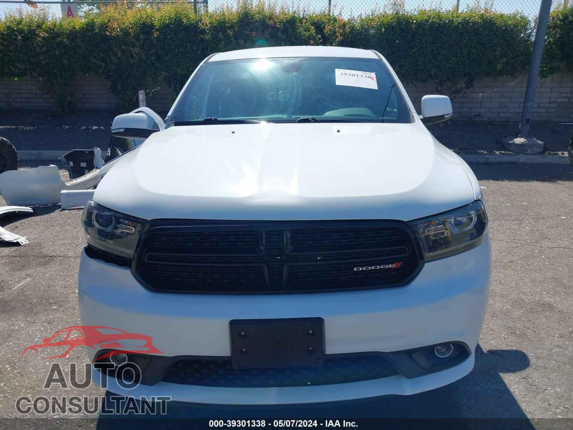 DODGE DURANGO 2017 - 1C4RDHDG2HC838848