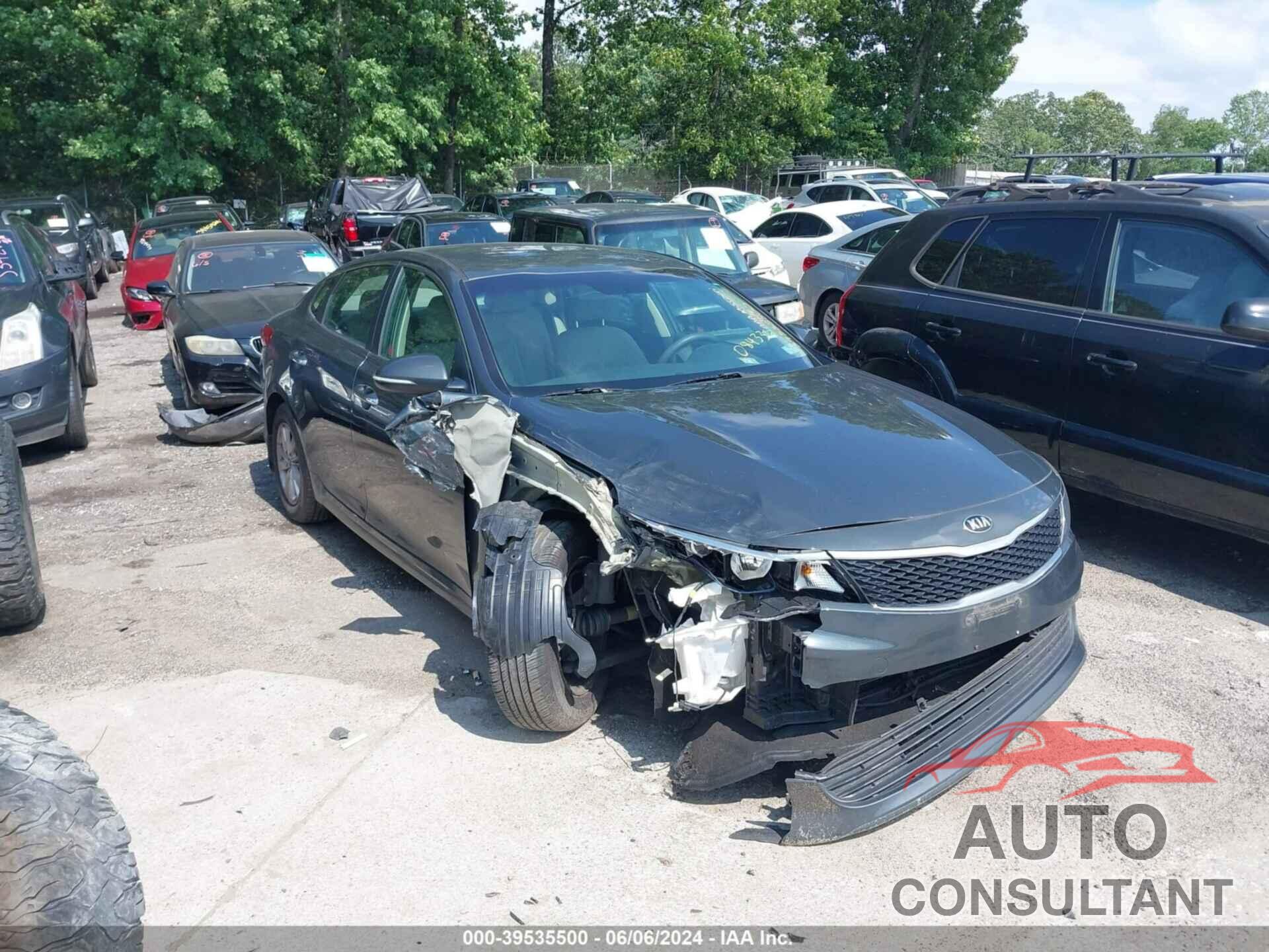 KIA OPTIMA 2016 - KNAGT4L34G5084336