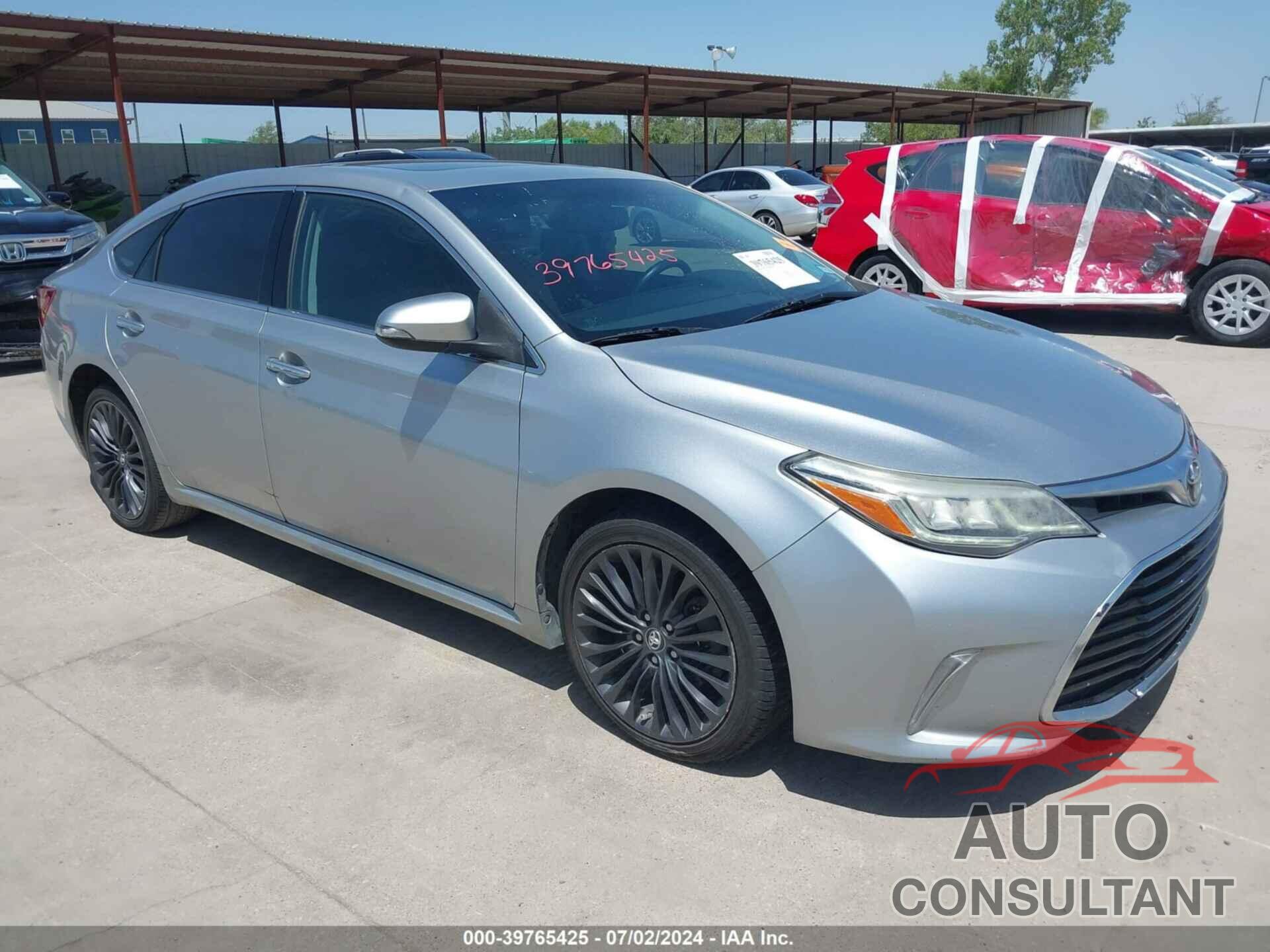 TOYOTA AVALON 2016 - 4T1BK1EB1GU211810