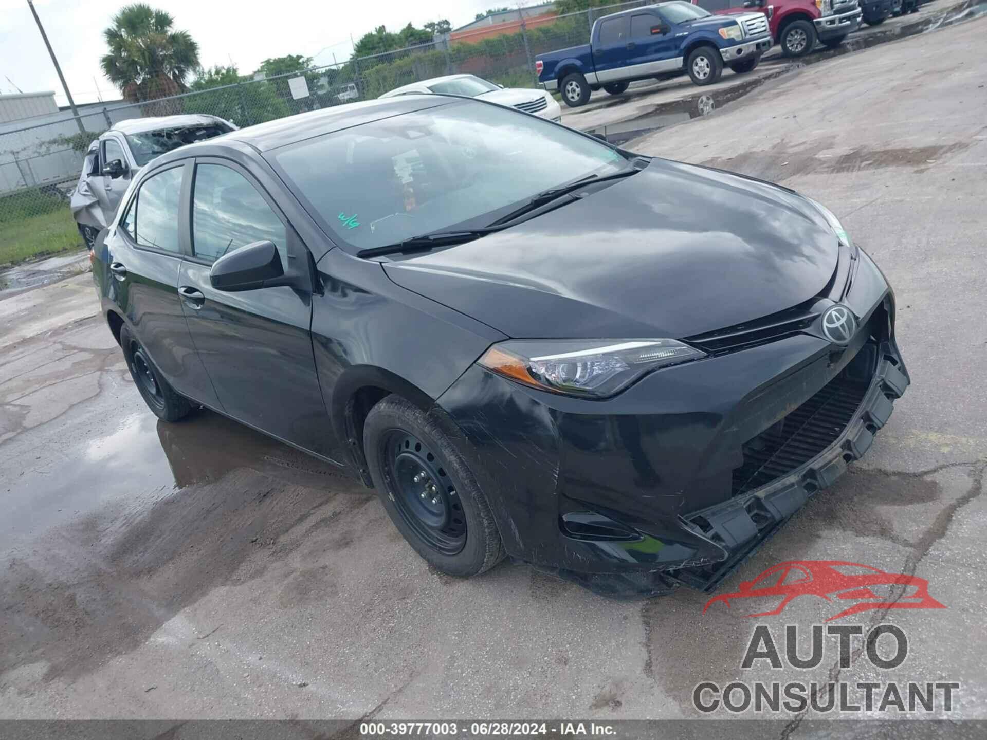 TOYOTA COROLLA 2019 - 2T1BURHE3KC233784