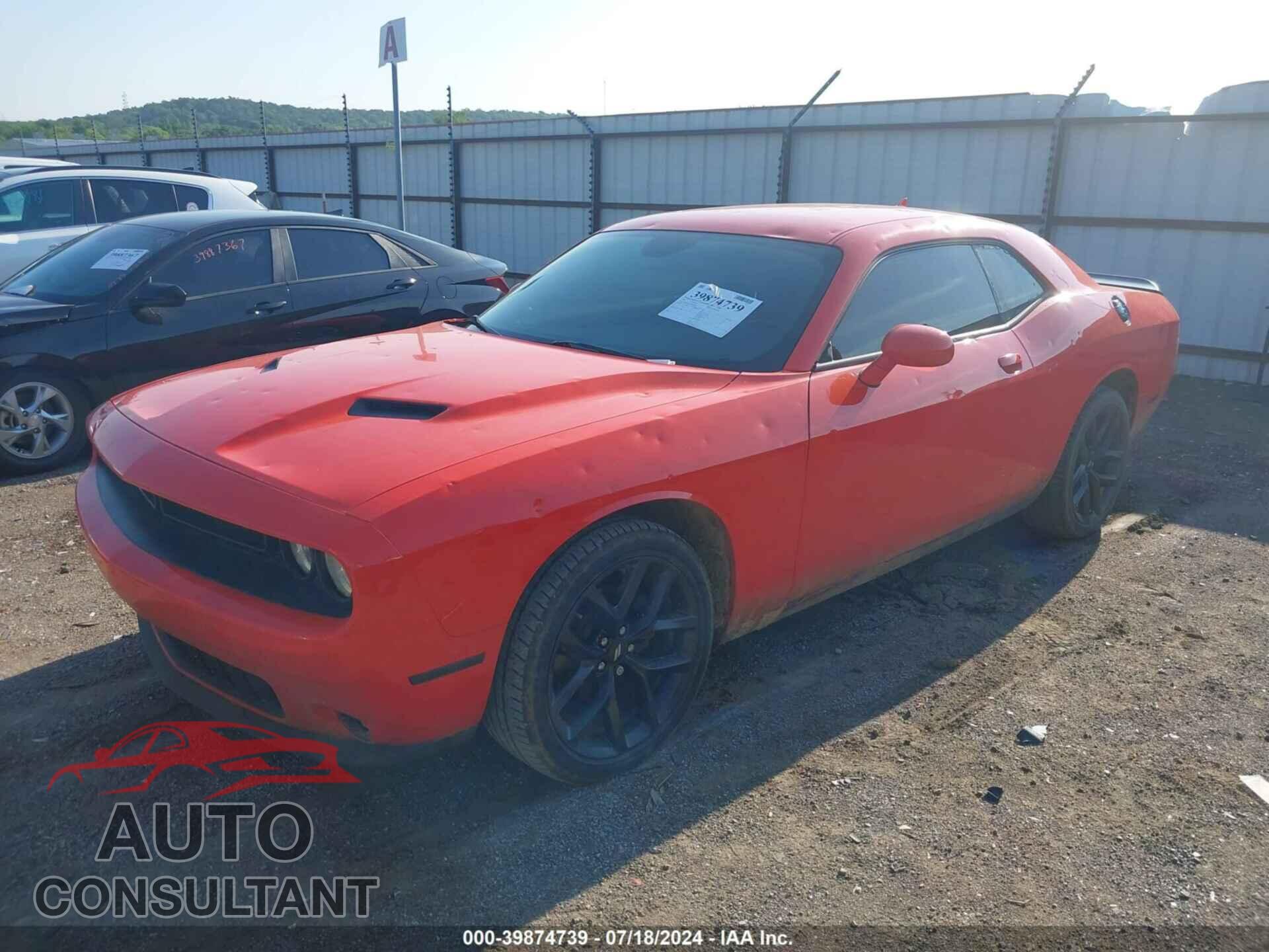 DODGE CHALLENGER 2021 - 2C3CDZAG3MH524492
