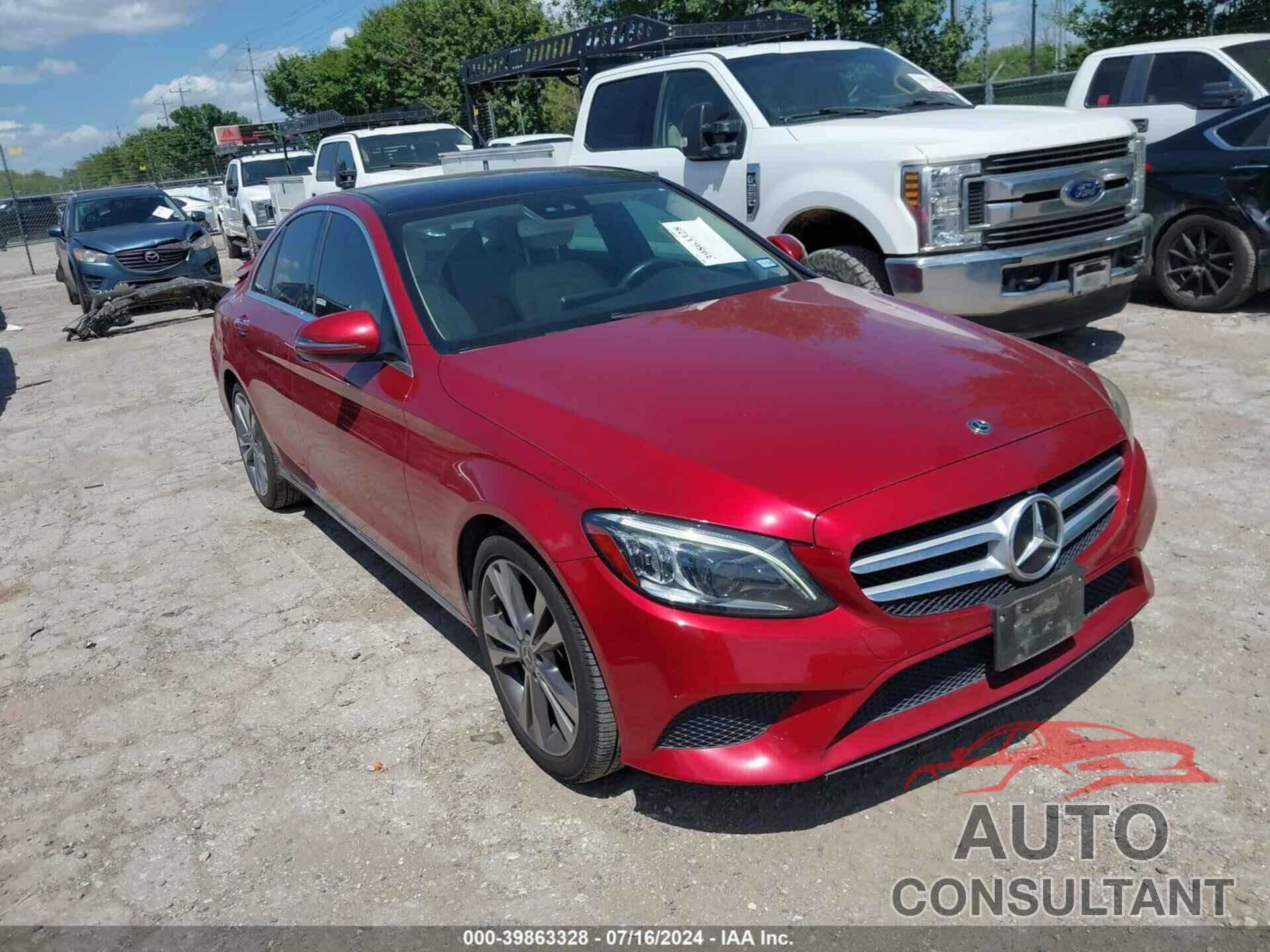 MERCEDES-BENZ C 300 2019 - 55SWF8DB8KU307521