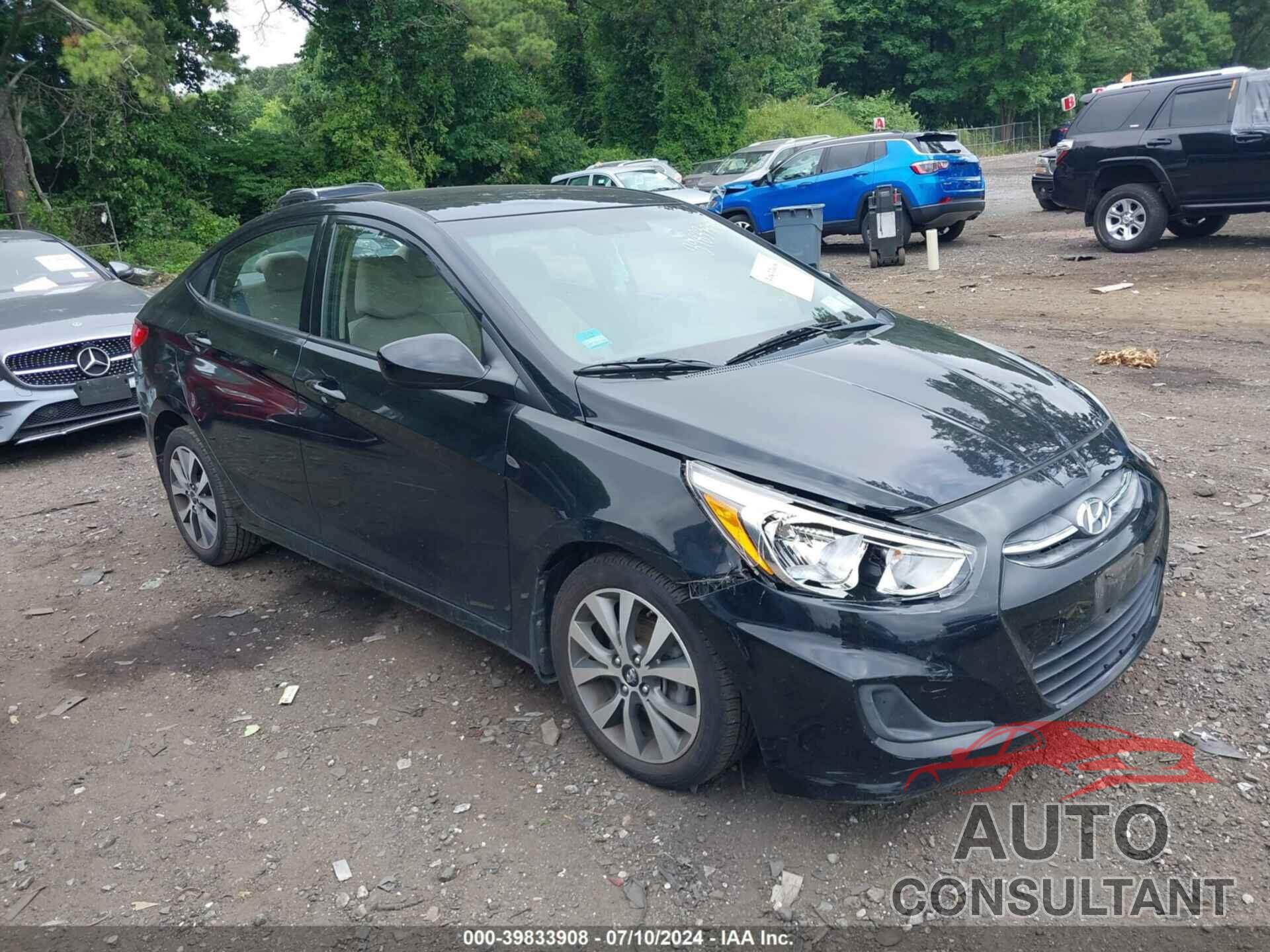 HYUNDAI ACCENT 2017 - KMHCT4AE6HU353333