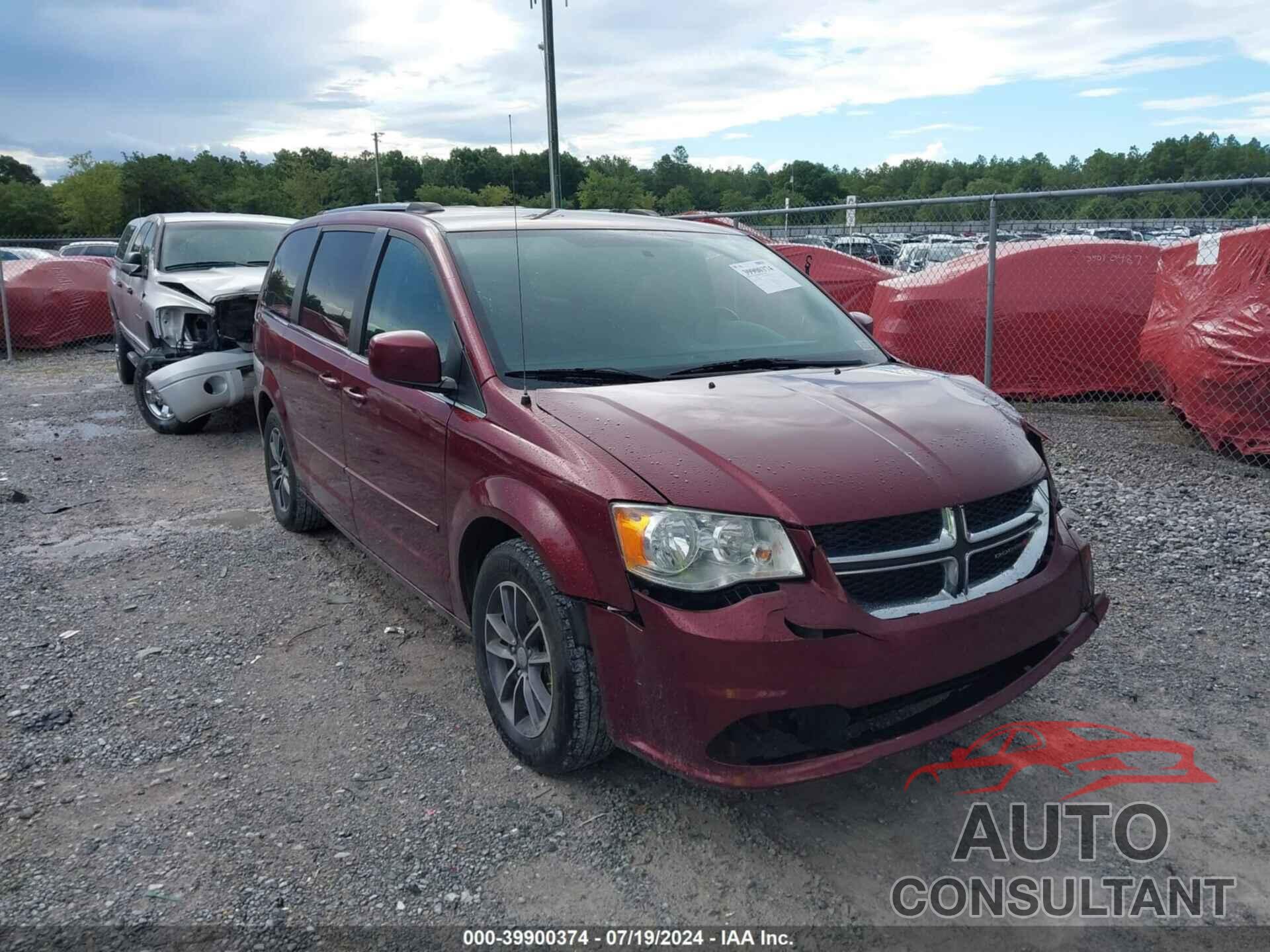 DODGE GRAND CARAVAN 2017 - 2C4RDGCG8HR851736