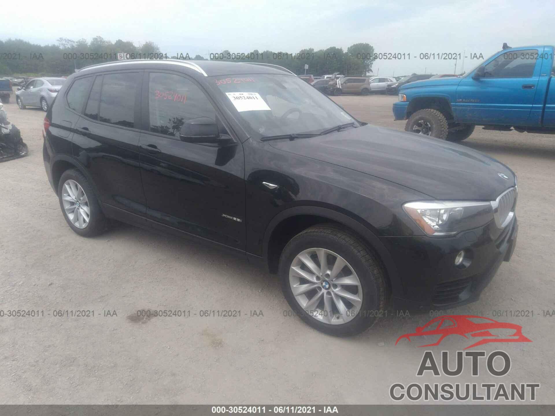 BMW X3 2017 - 5UXWX9C30H0W77110
