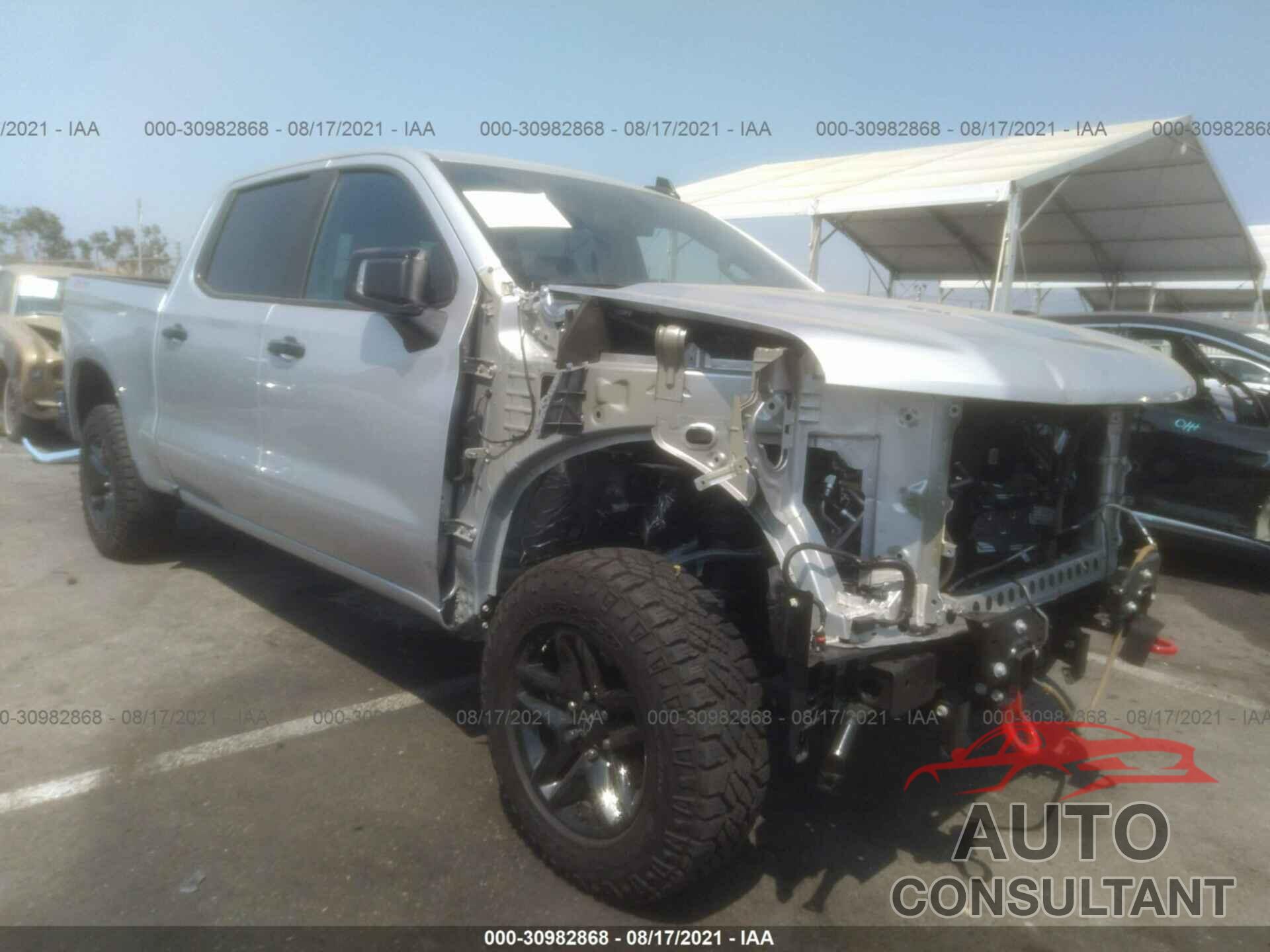 CHEVROLET SILVERADO 1500 2021 - 3GCPYFEL0MG219622