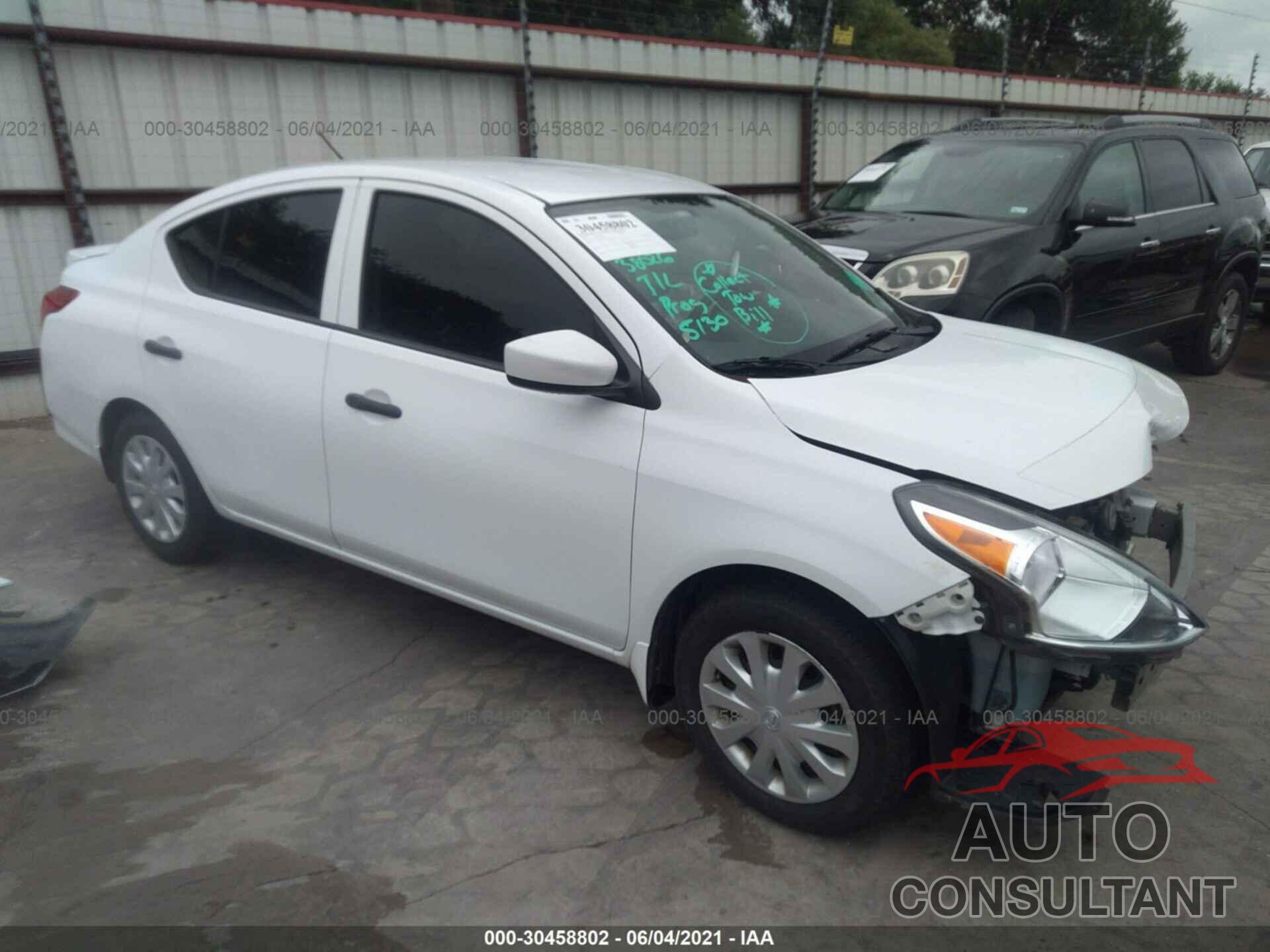 NISSAN VERSA 2016 - 3N1CN7AP4GL849096