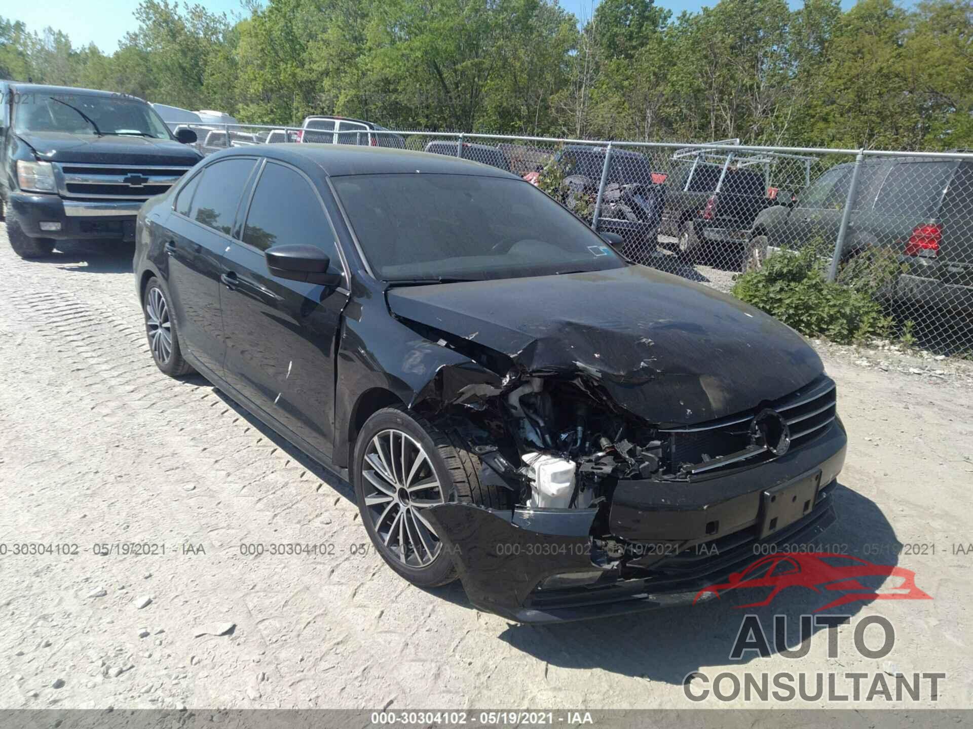 VOLKSWAGEN JETTA SEDAN 2016 - 3VWD17AJ4GM387185