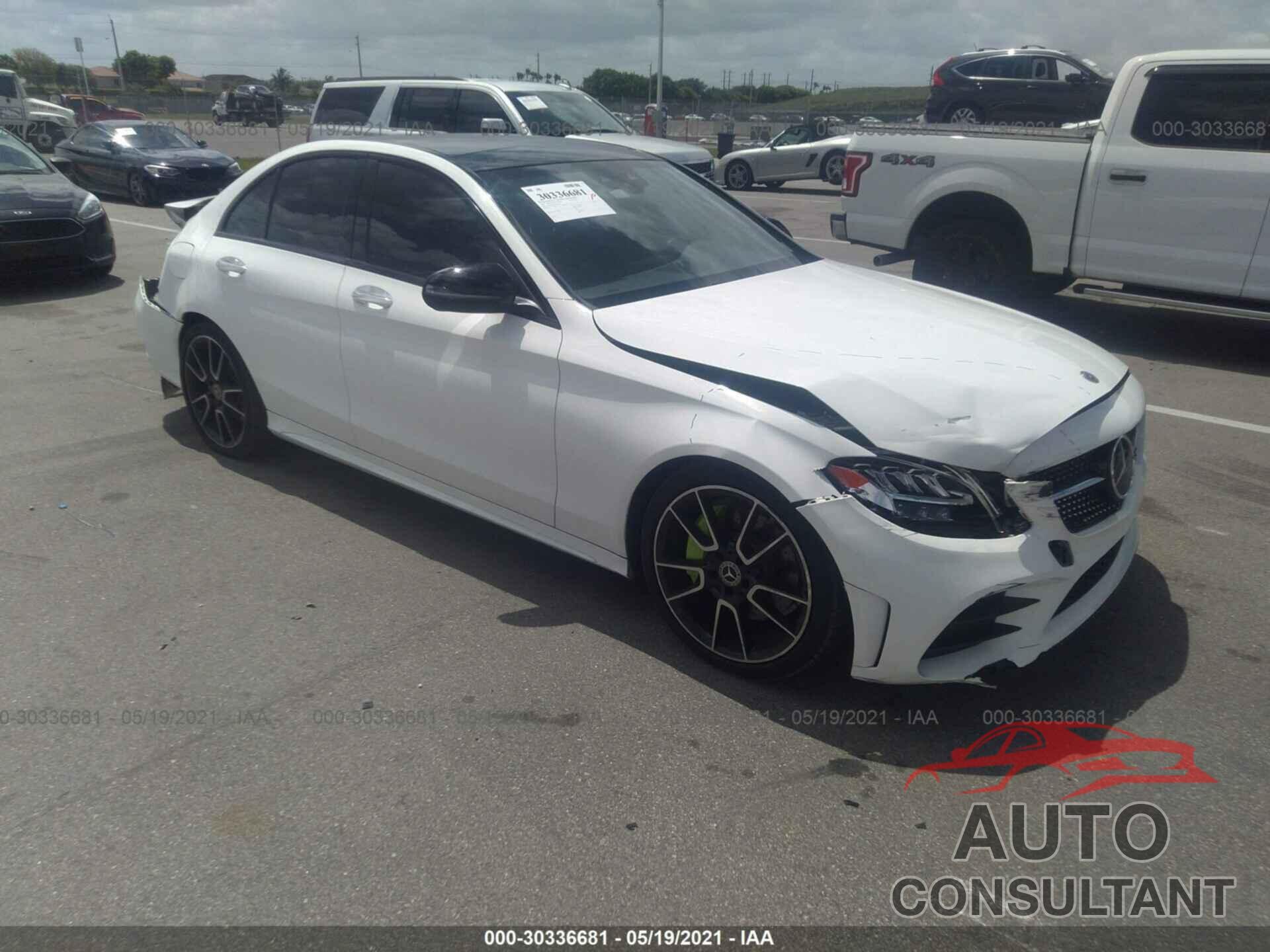 MERCEDES-BENZ C-CLASS 2019 - 55SWF8DB8KU316963