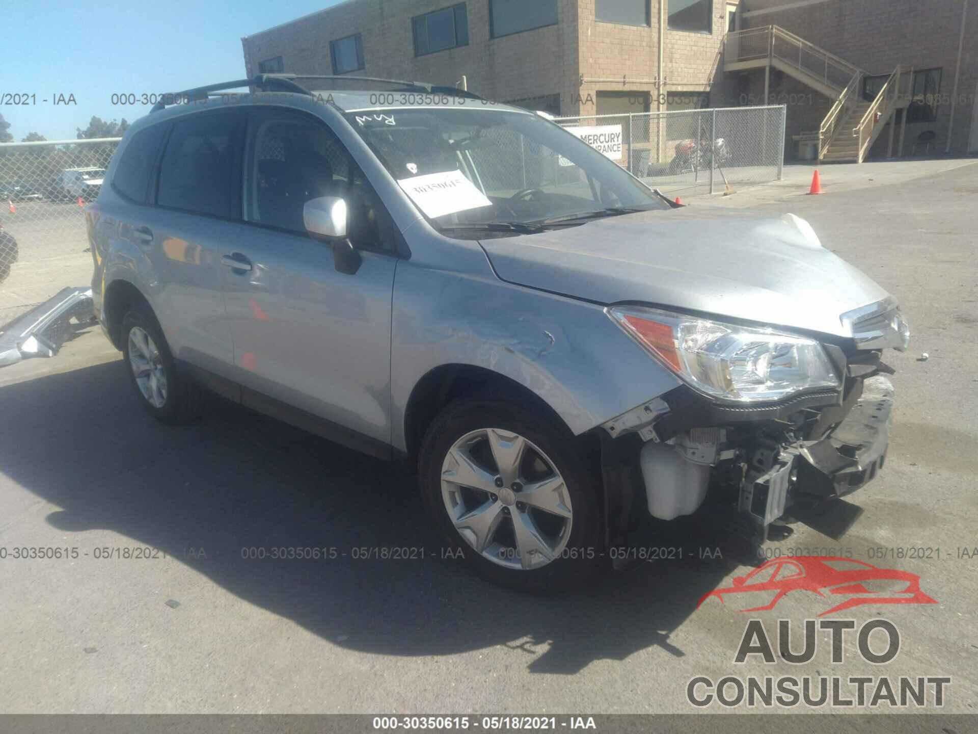 SUBARU FORESTER 2016 - JF2SJADC8GH507824