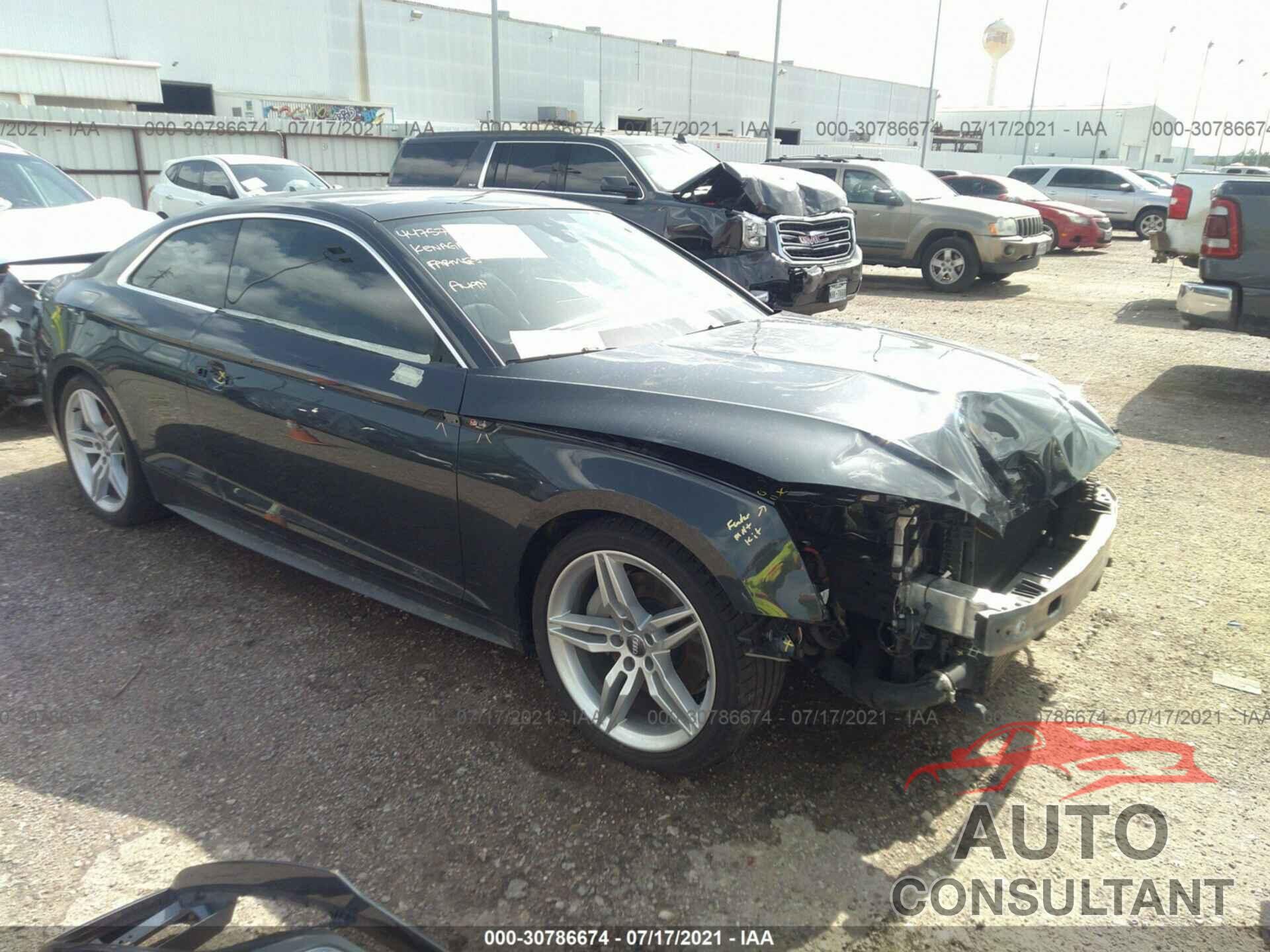 AUDI A5 COUPE 2018 - WAUTNAF5XJA003066