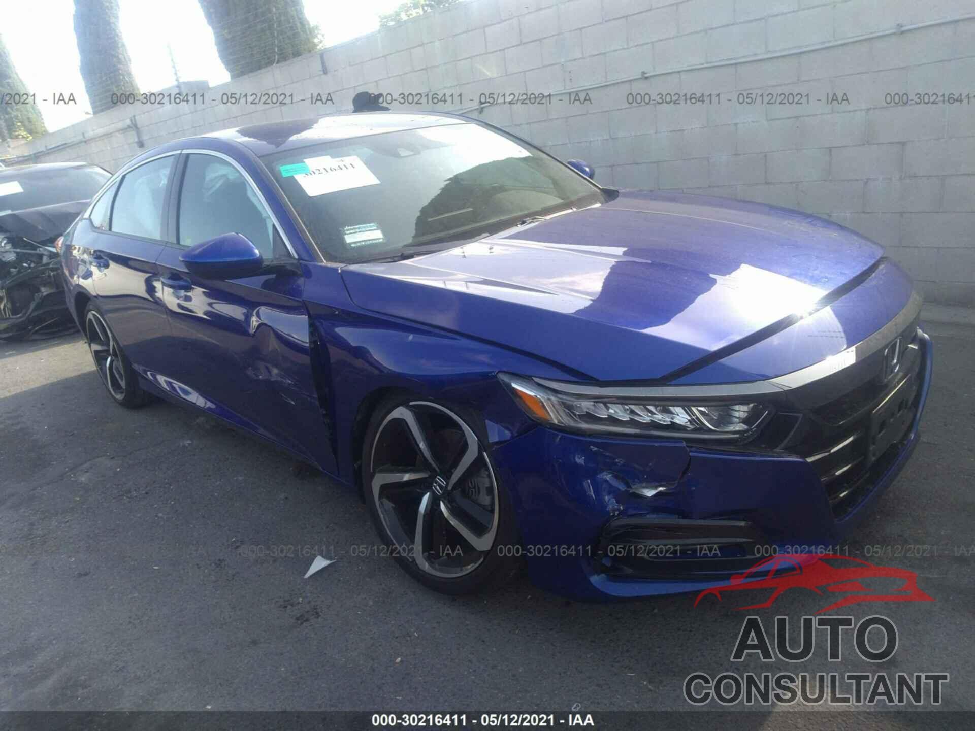 HONDA ACCORD SEDAN 2019 - 1HGCV1F36KA160372