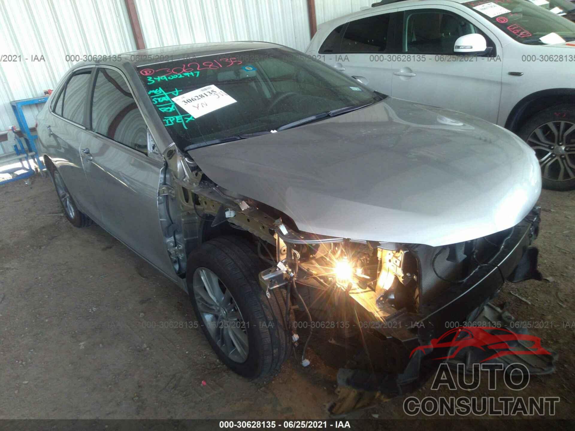 TOYOTA CAMRY 2017 - 4T1BF1FK8HU407263