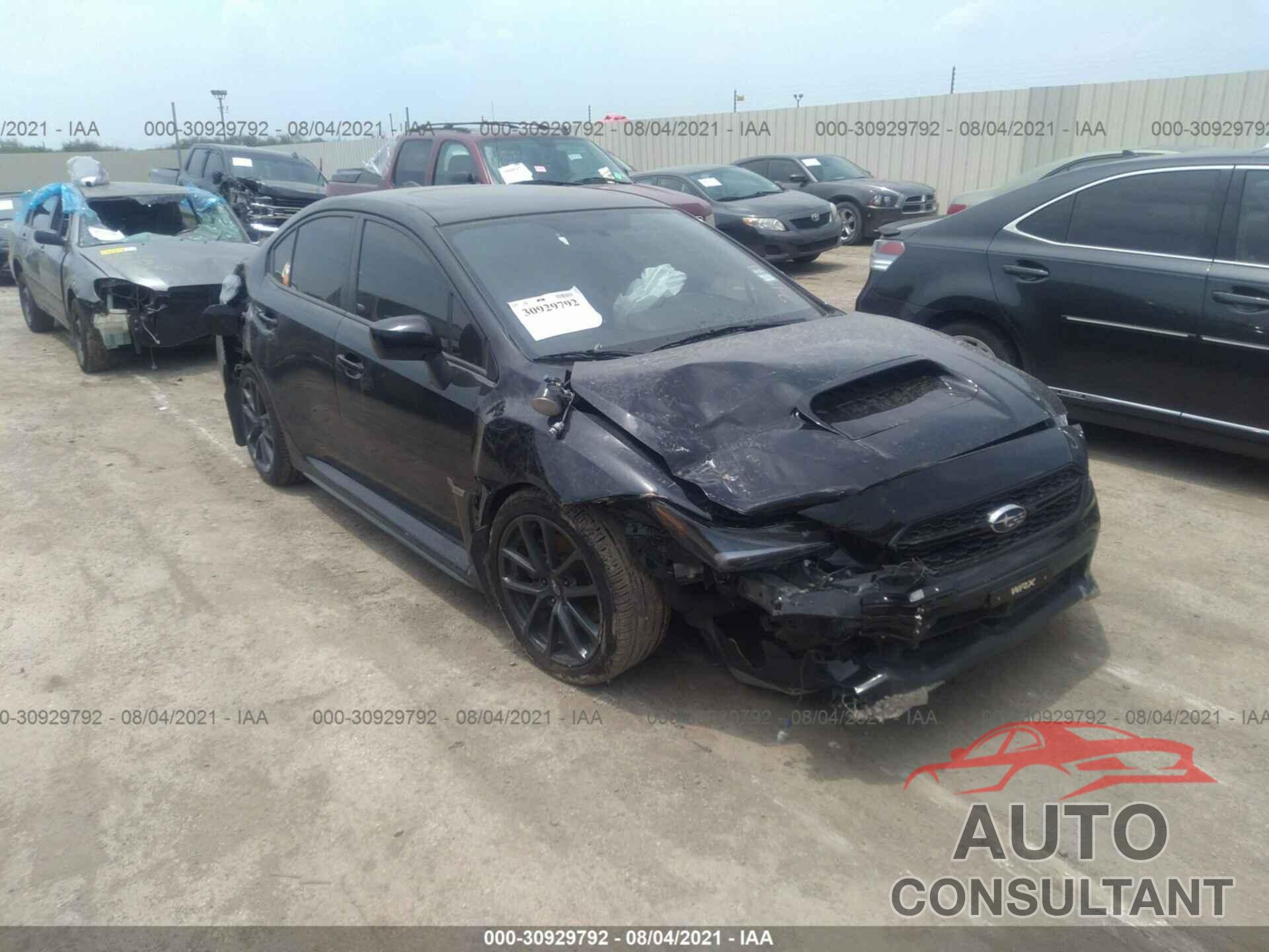 SUBARU WRX 2018 - JF1VA1C63J9807740