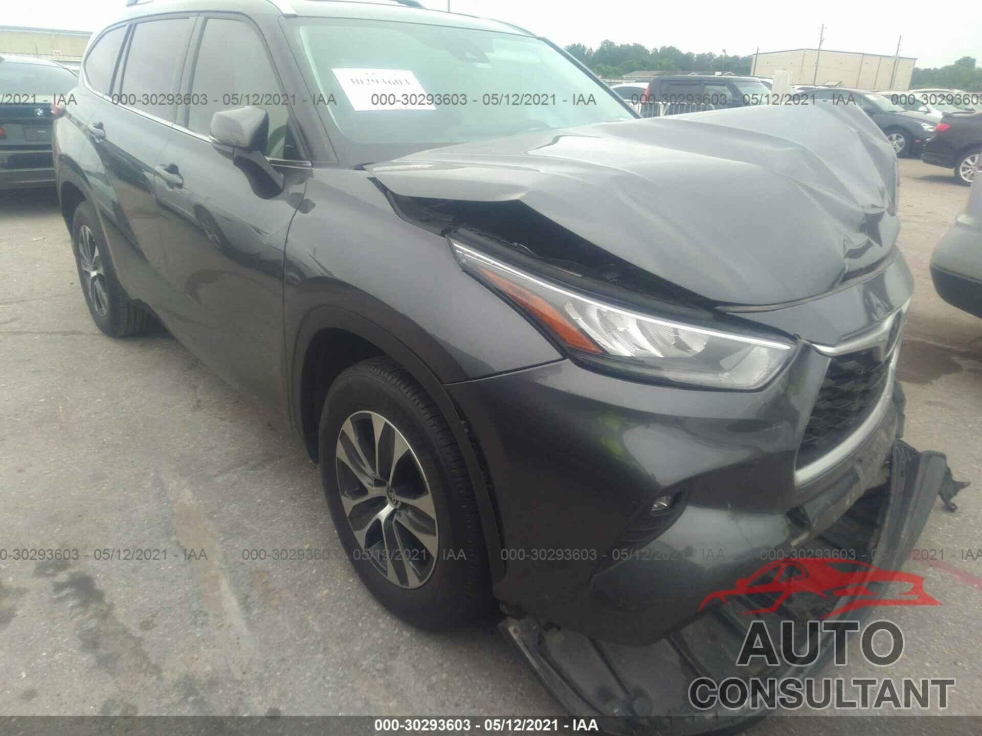TOYOTA HIGHLANDER 2020 - 5TDGZRAH3LS003411