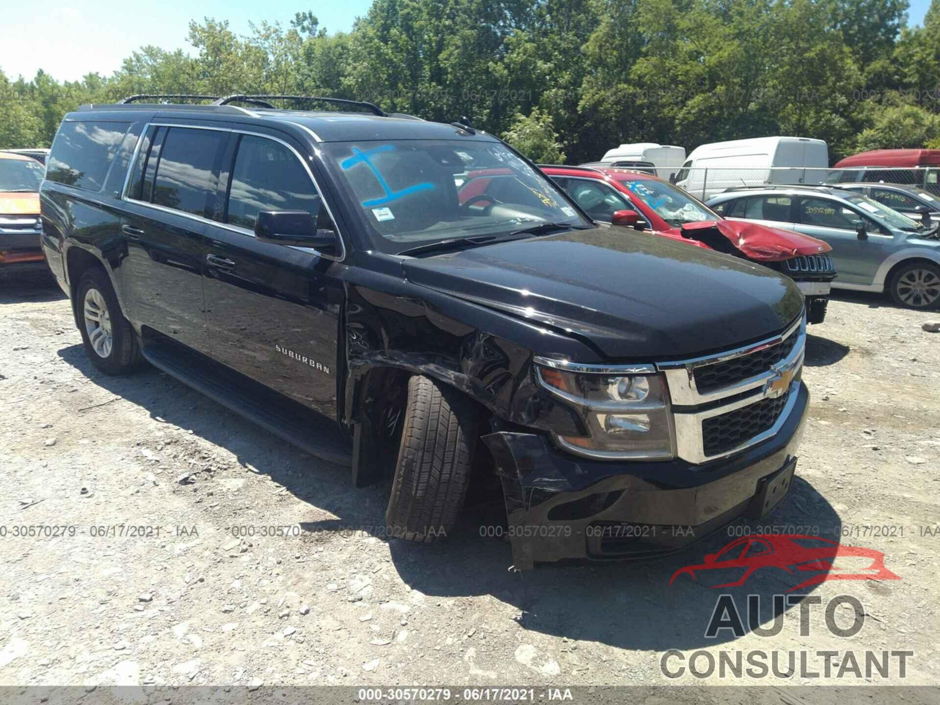 CHEVROLET SUBURBAN 2016 - 1GNSKHKC6GR400490