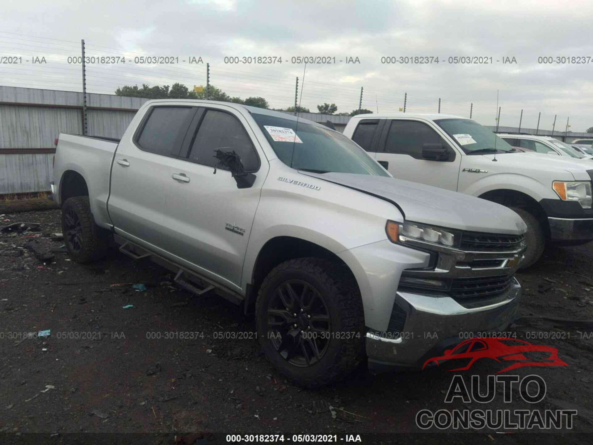 CHEVROLET SILVERADO 1500 2021 - 3GCPWCED6MG239158