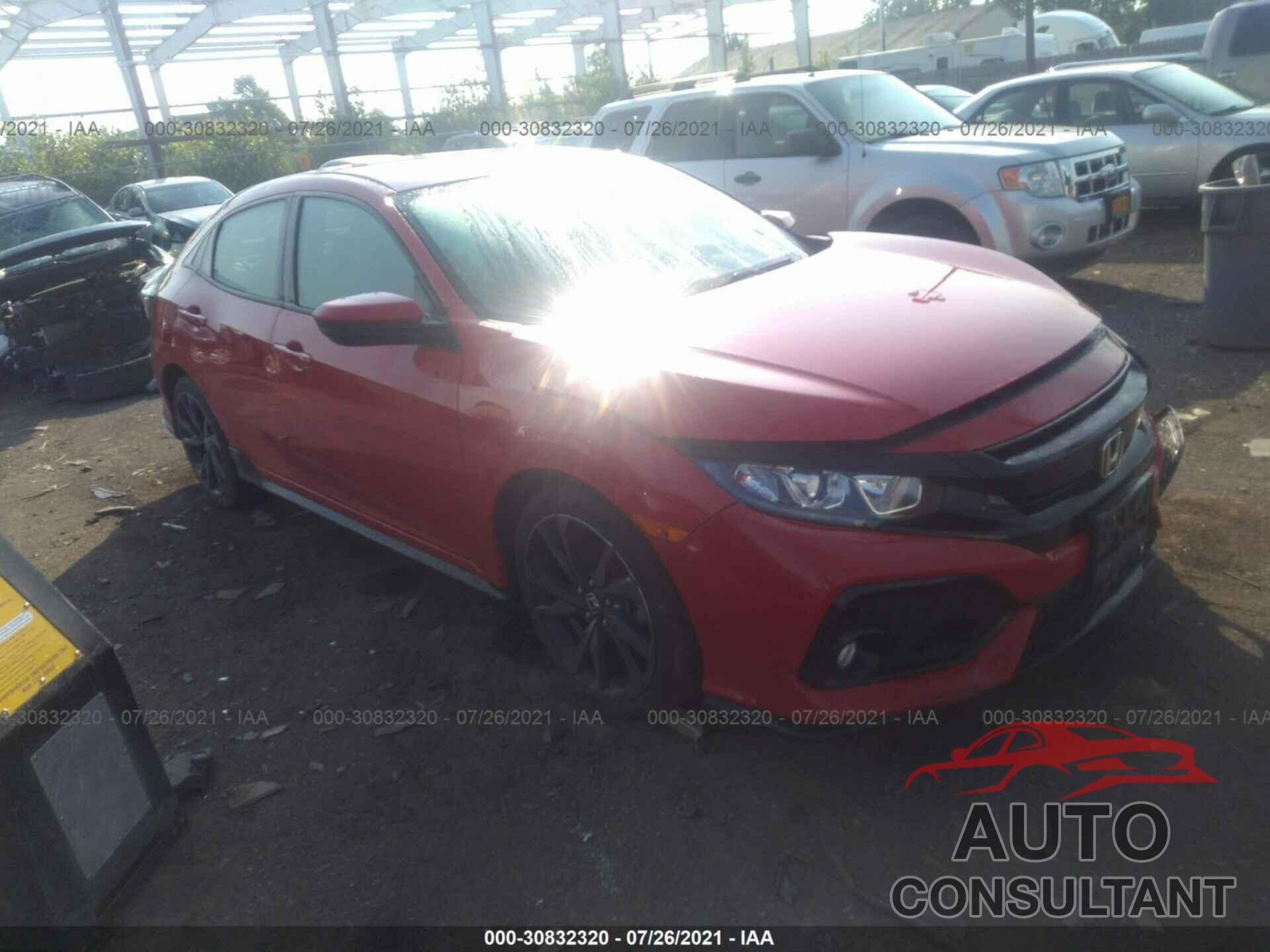 HONDA CIVIC HATCHBACK 2017 - SHHFK7H42HU224483