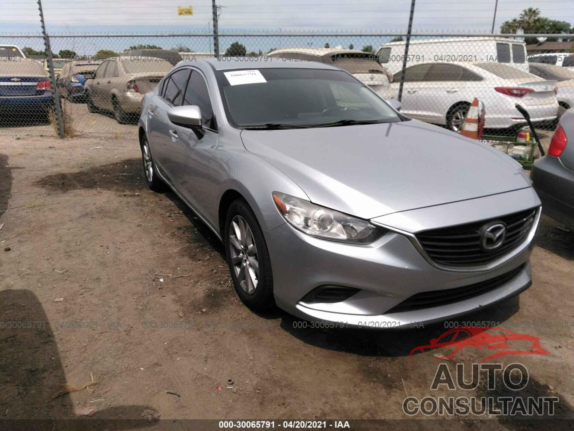 MAZDA MAZDA6 2016 - JM1GJ1U57G1408412