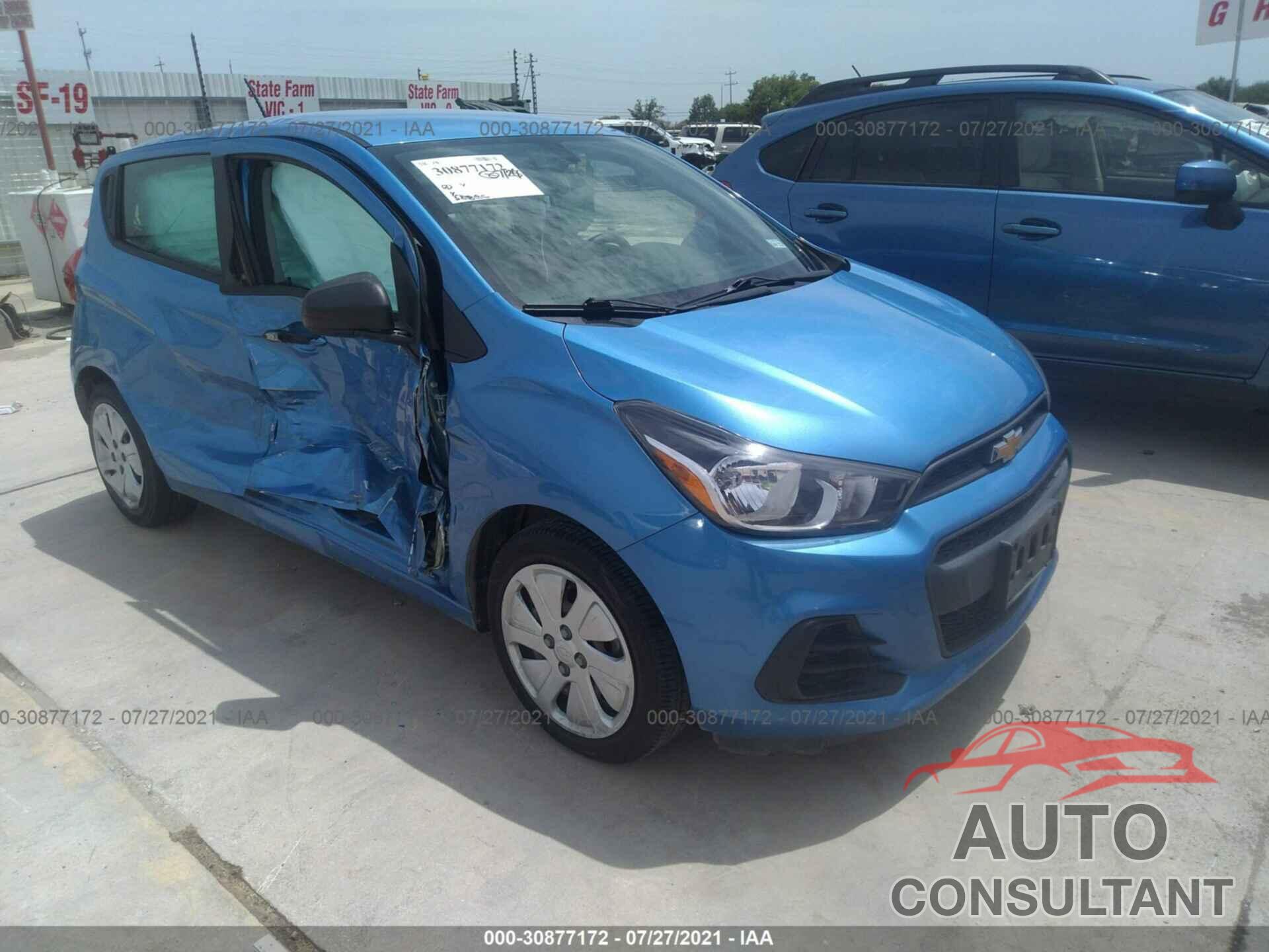 CHEVROLET SPARK 2017 - KL8CB6SA4HC725832