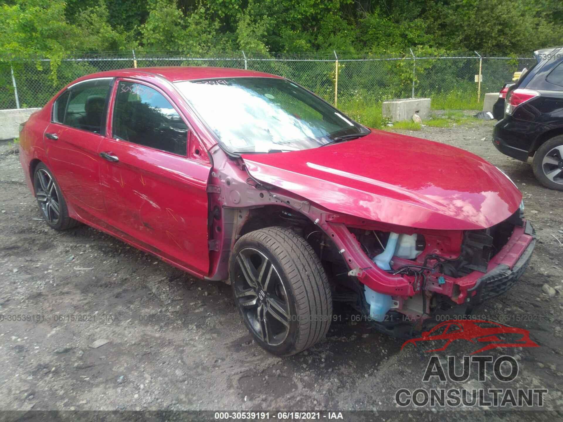 HONDA ACCORD SEDAN 2016 - 1HGCR2F50GA227955
