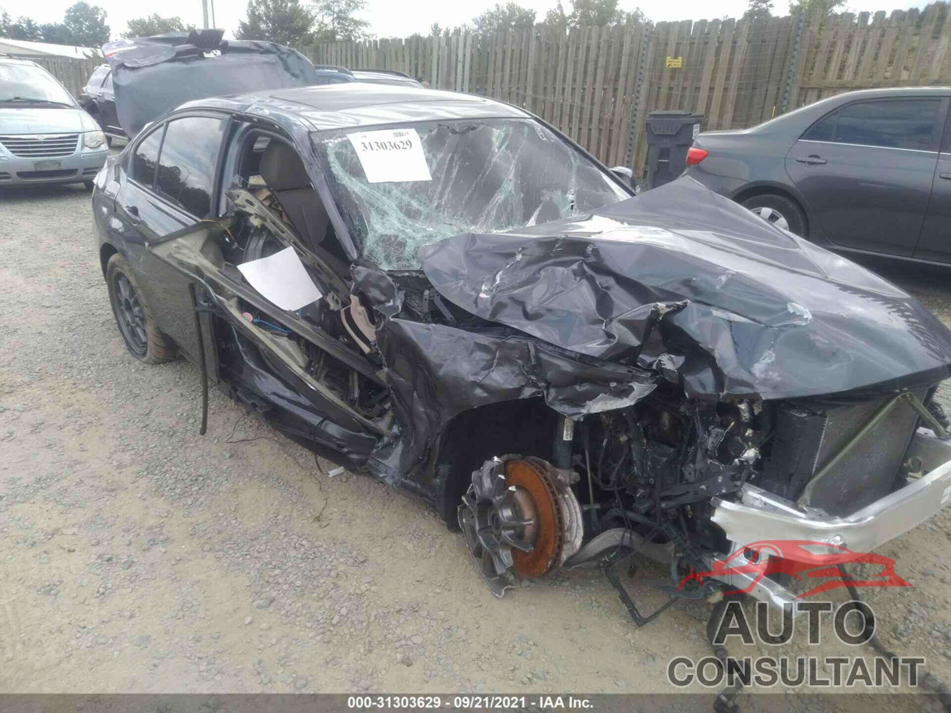 BMW 3 SERIES 2016 - WBA8B7C59GK368704
