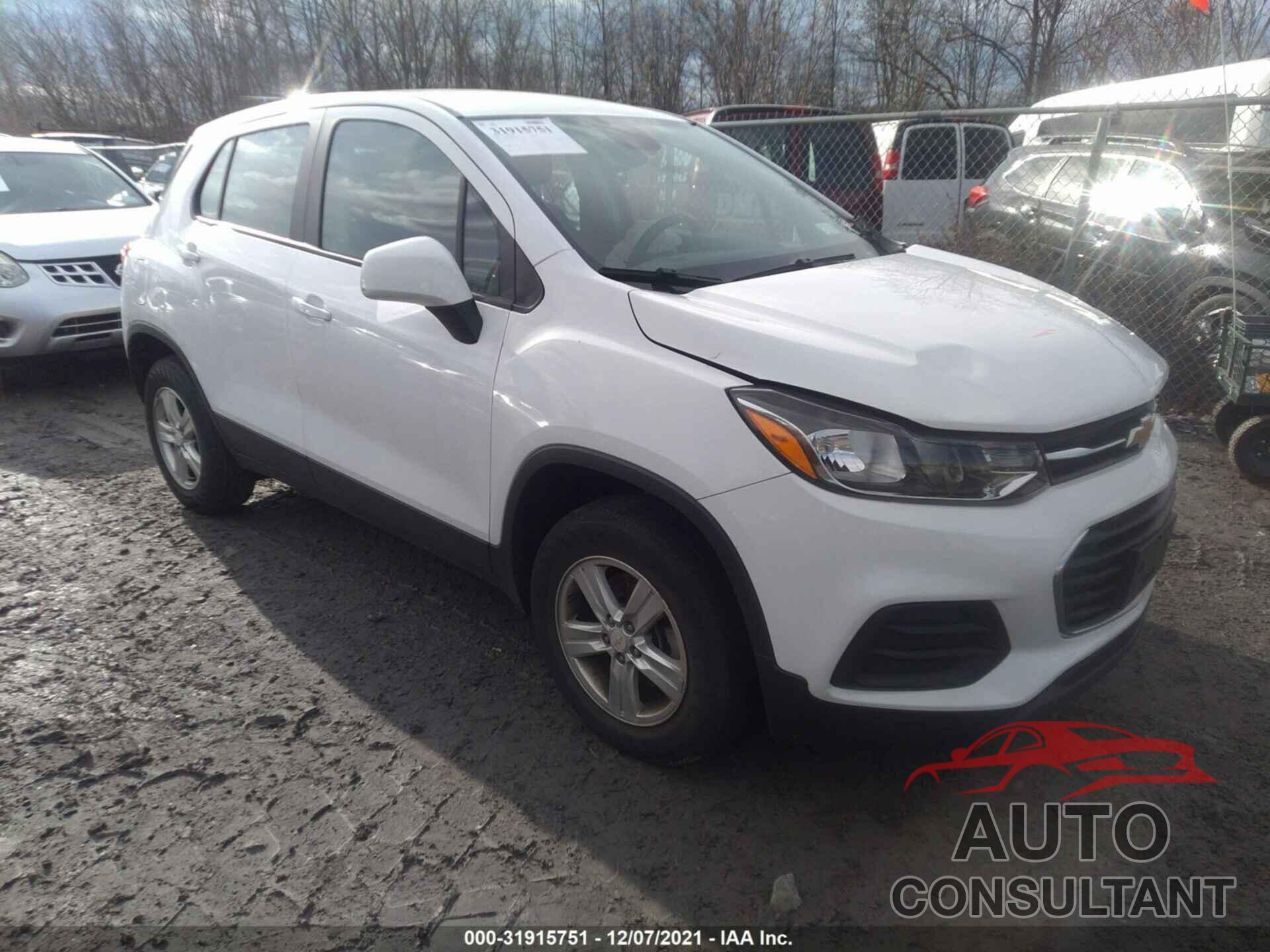 CHEVROLET TRAX 2018 - 3GNCJNSB2JL378662